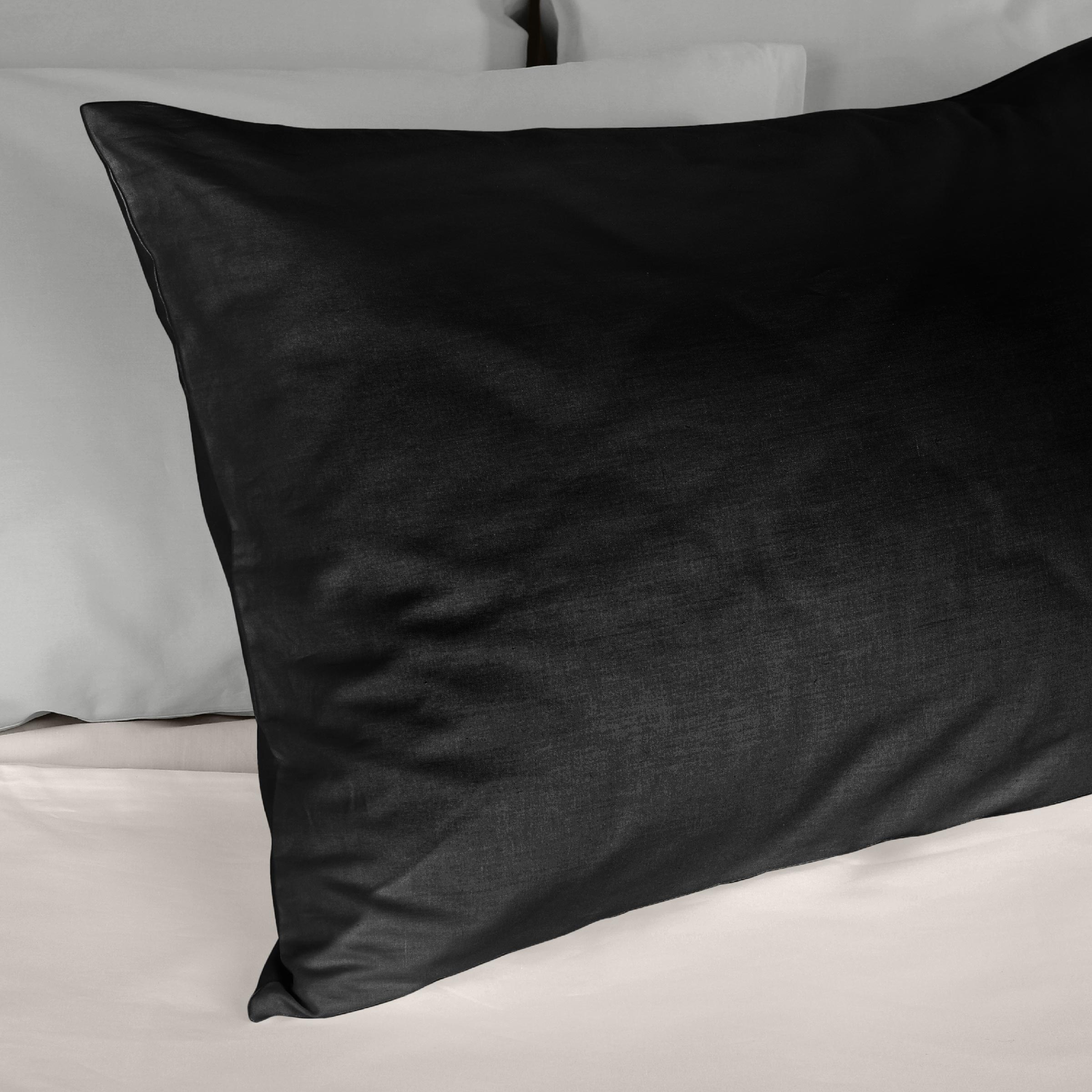 Dommelin Kussensloop Satijn 300TC Zwart