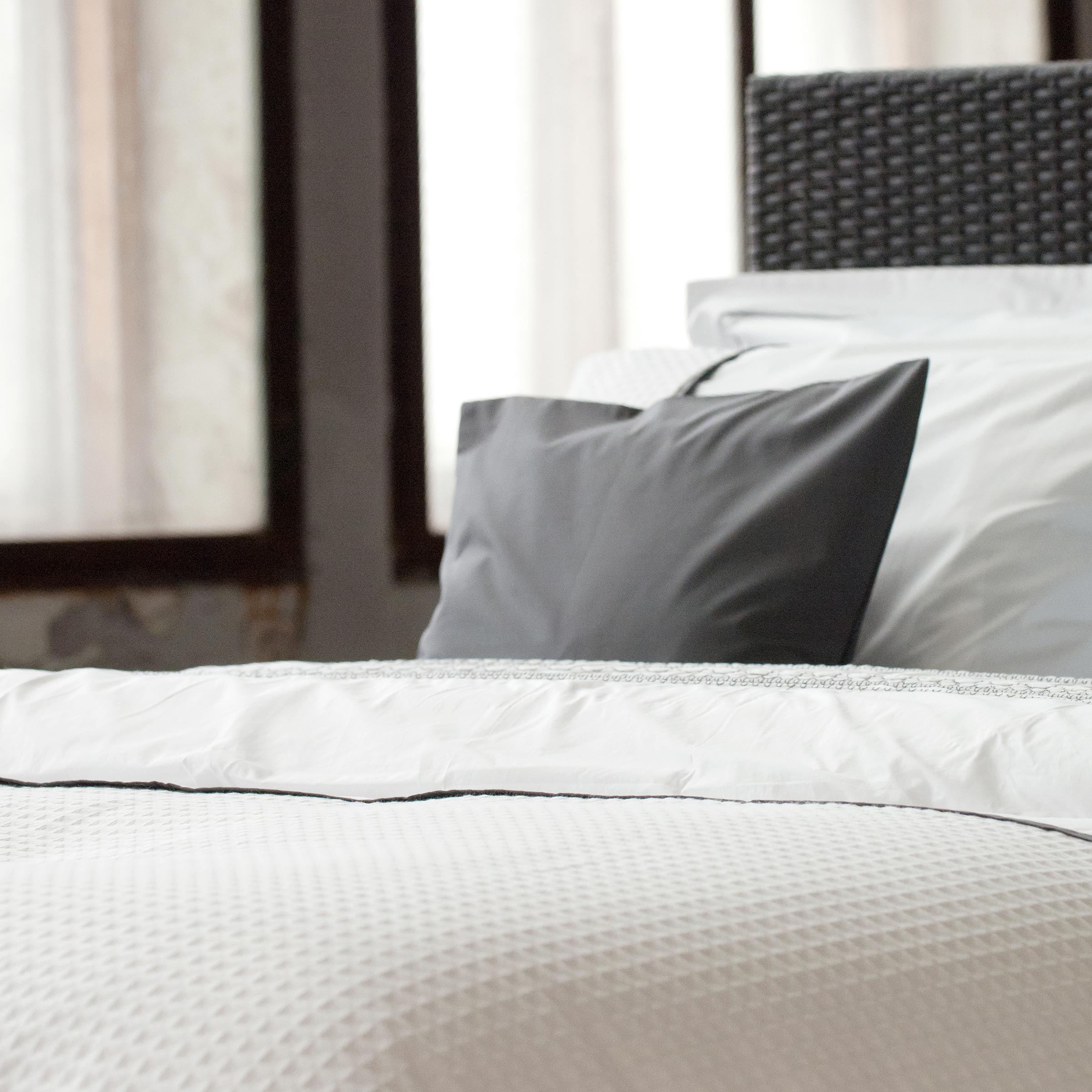 Dommelin Dekbedovertrekset Bari Percal 200TC Muisgrijs - Leisteengrijs