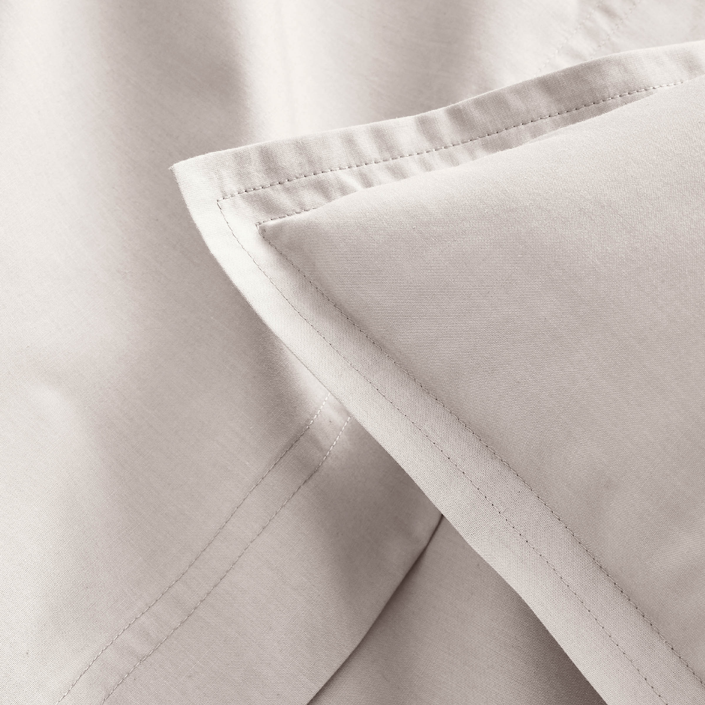 Essix Kussensloop Premiere Percal 200TC Gris Perle