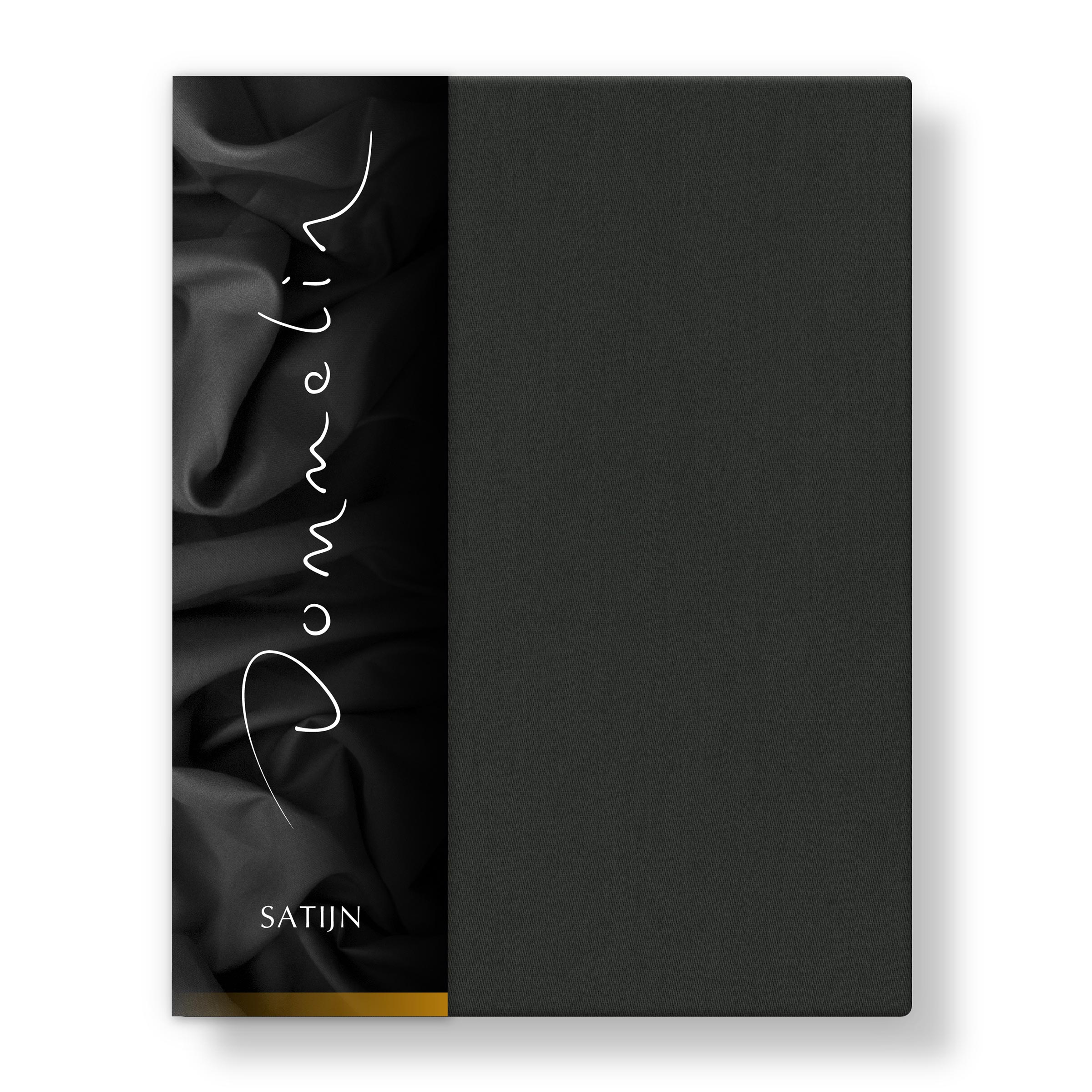 Dommelin Dubbel Split Hoeslaken Hoge Hoek Satijn 300TC Donkergrijs