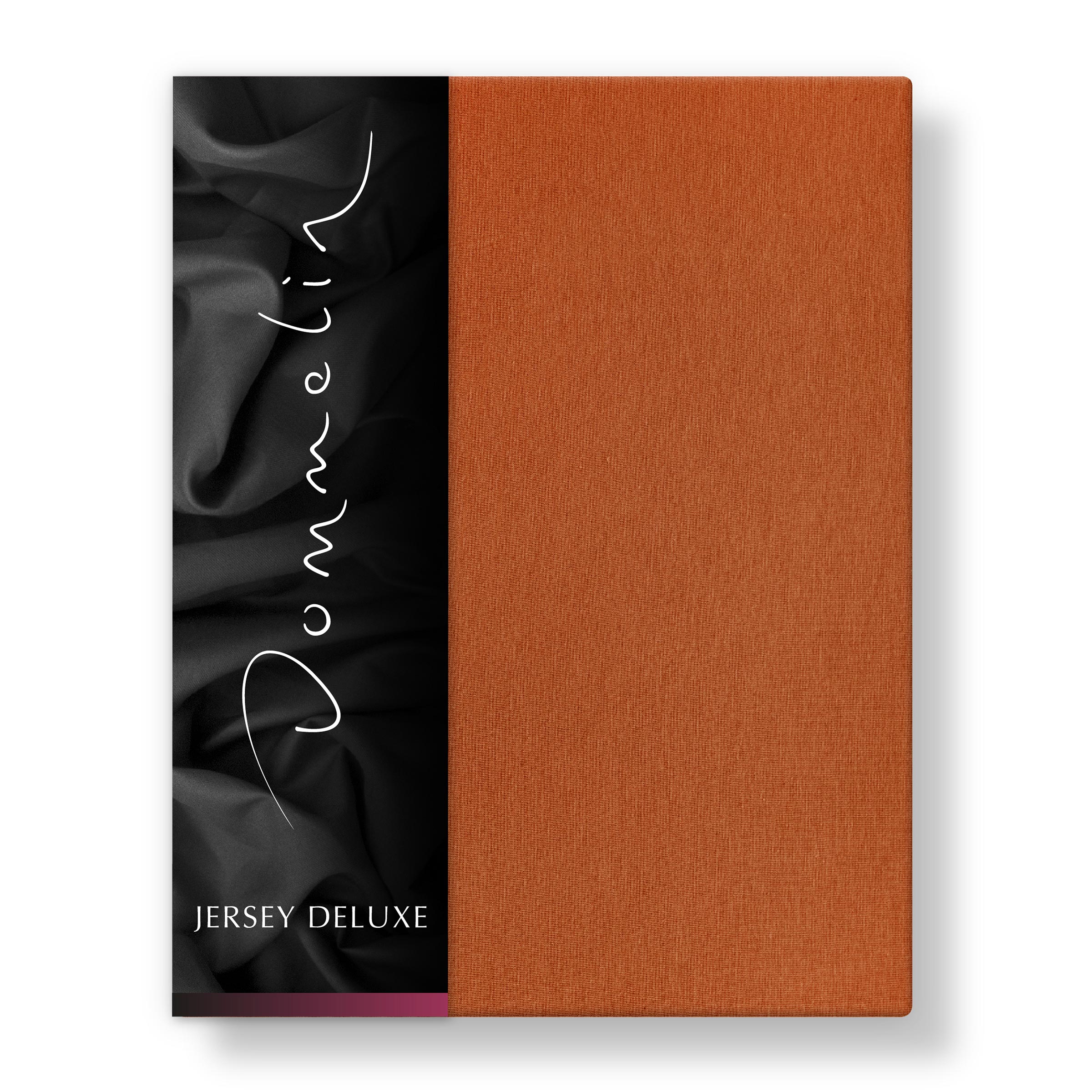 Dommelin Topper Hoeslaken Jersey Deluxe Terracotta