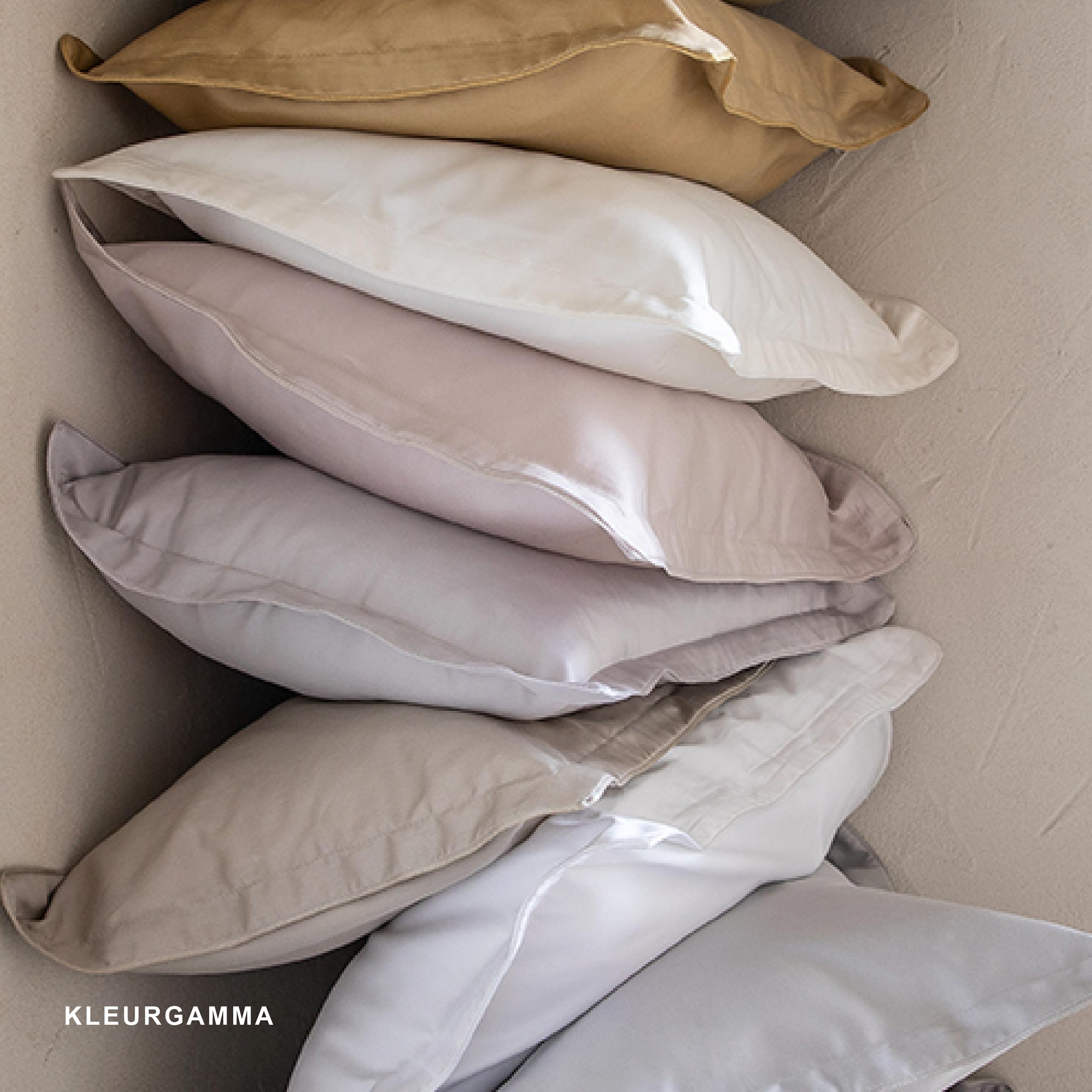 Alexandre Turpault Dekbedovertrek Teophile Organic Satijn 300TC Pink Dew