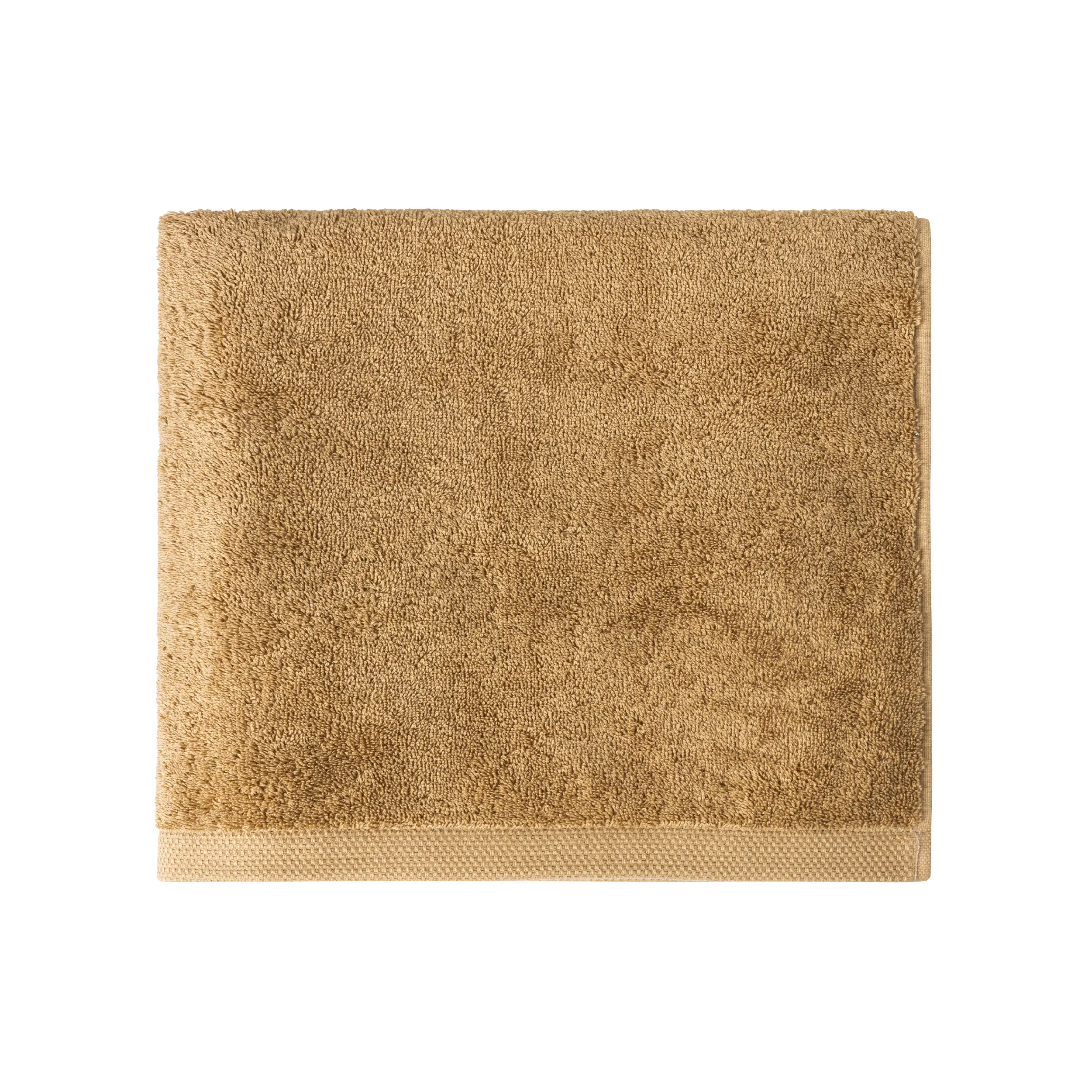 Alexandre Turpault Handdoek Essentiel Organic Katoen 650 gr/m2 Golden Clay 60 x 100 cm