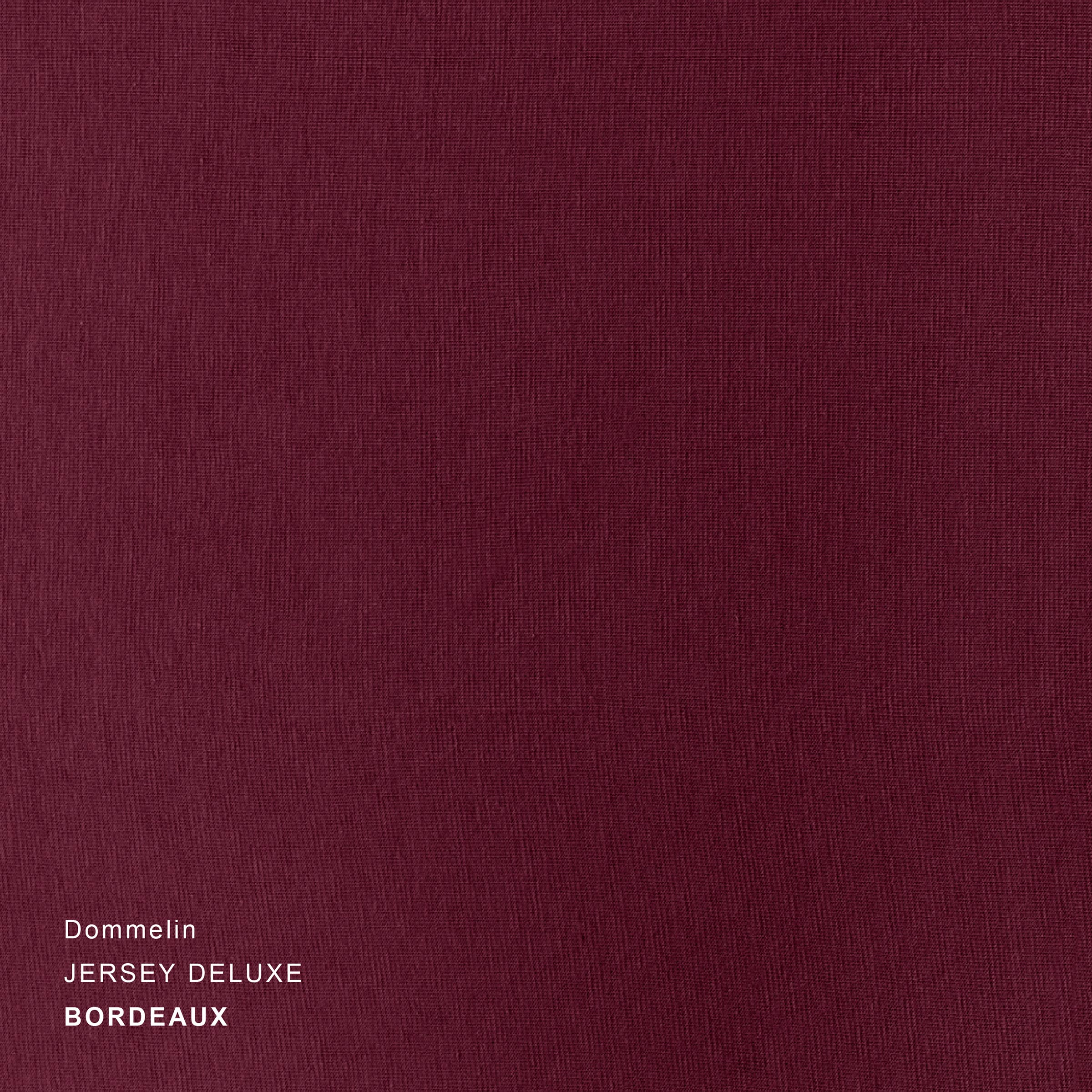 Dommelin Split Hoeslaken Jersey Deluxe Bordeaux  