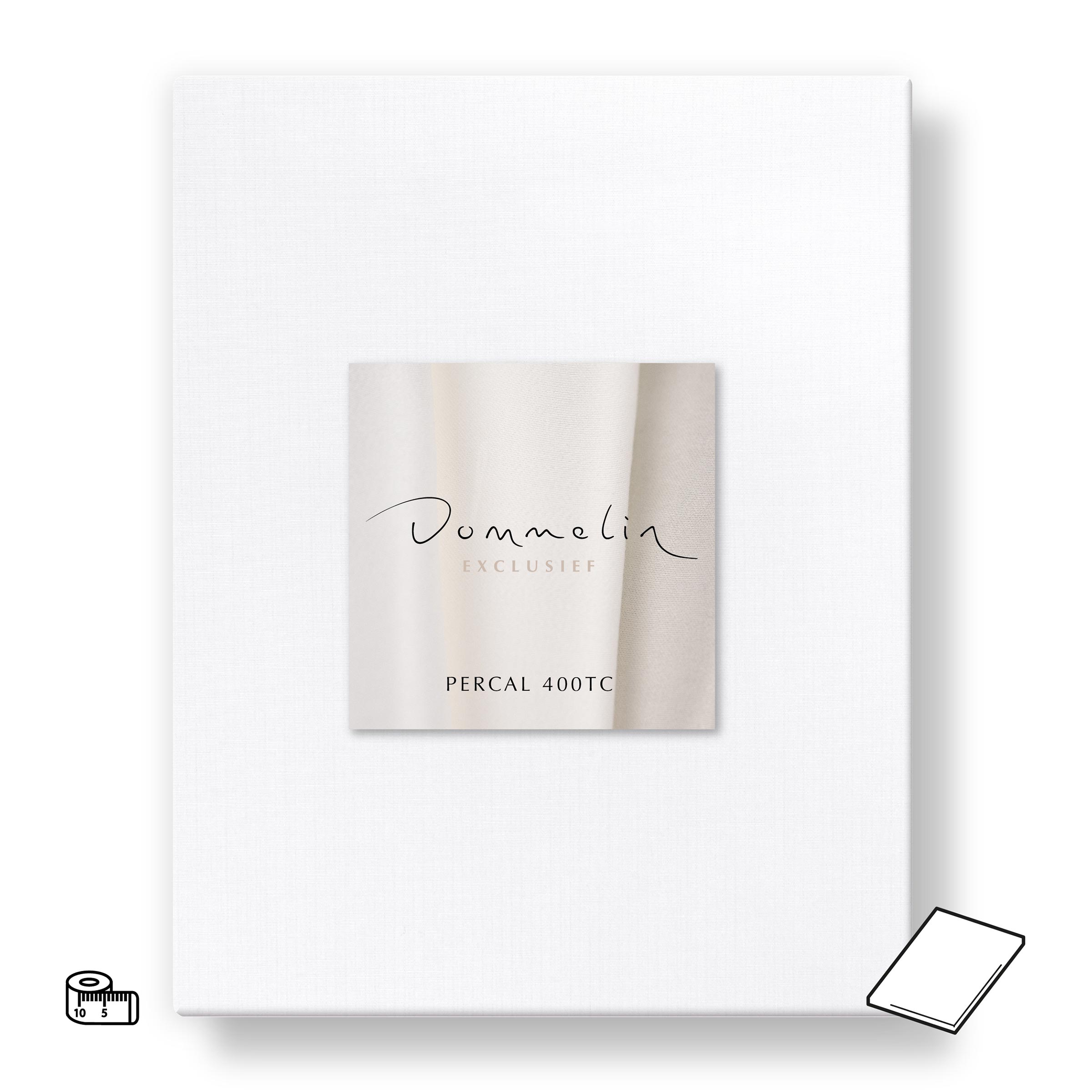 Dommelin Topper Hoeslaken op Maat Percal 400TC