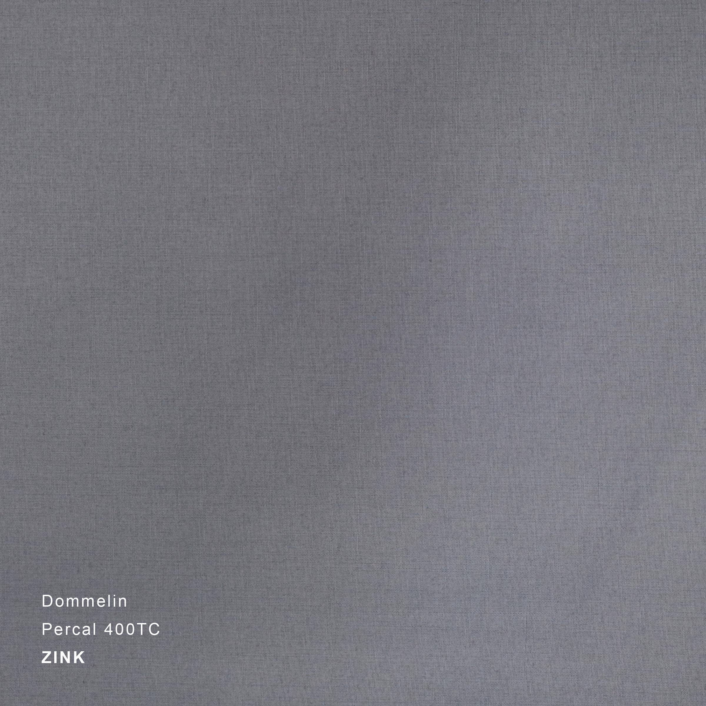 Dommelin Dekbedovertrek Set Percal 400TC Zink 