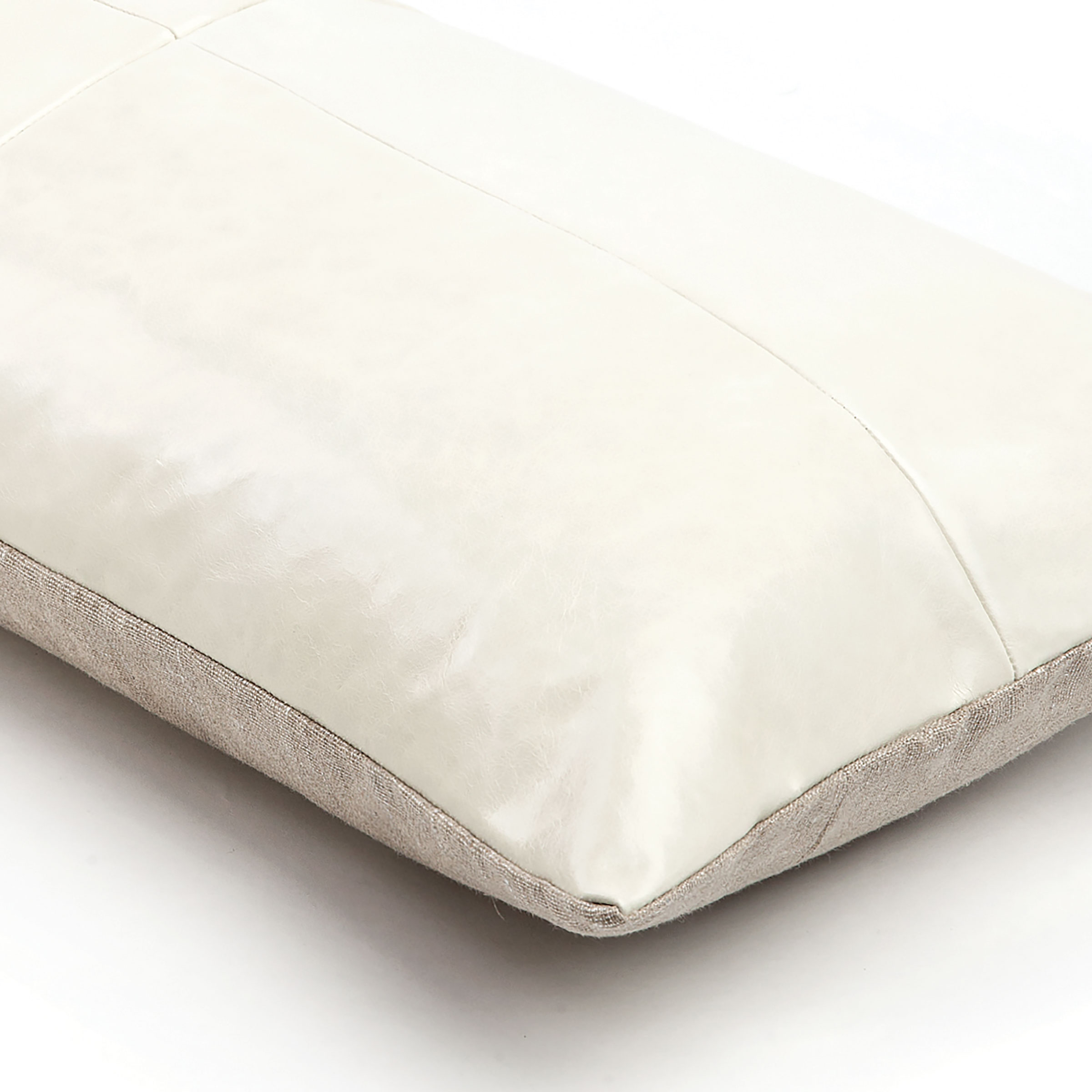 Mrs.Me Sierkussen Pavilion Leer Milk 30 x 60 cm