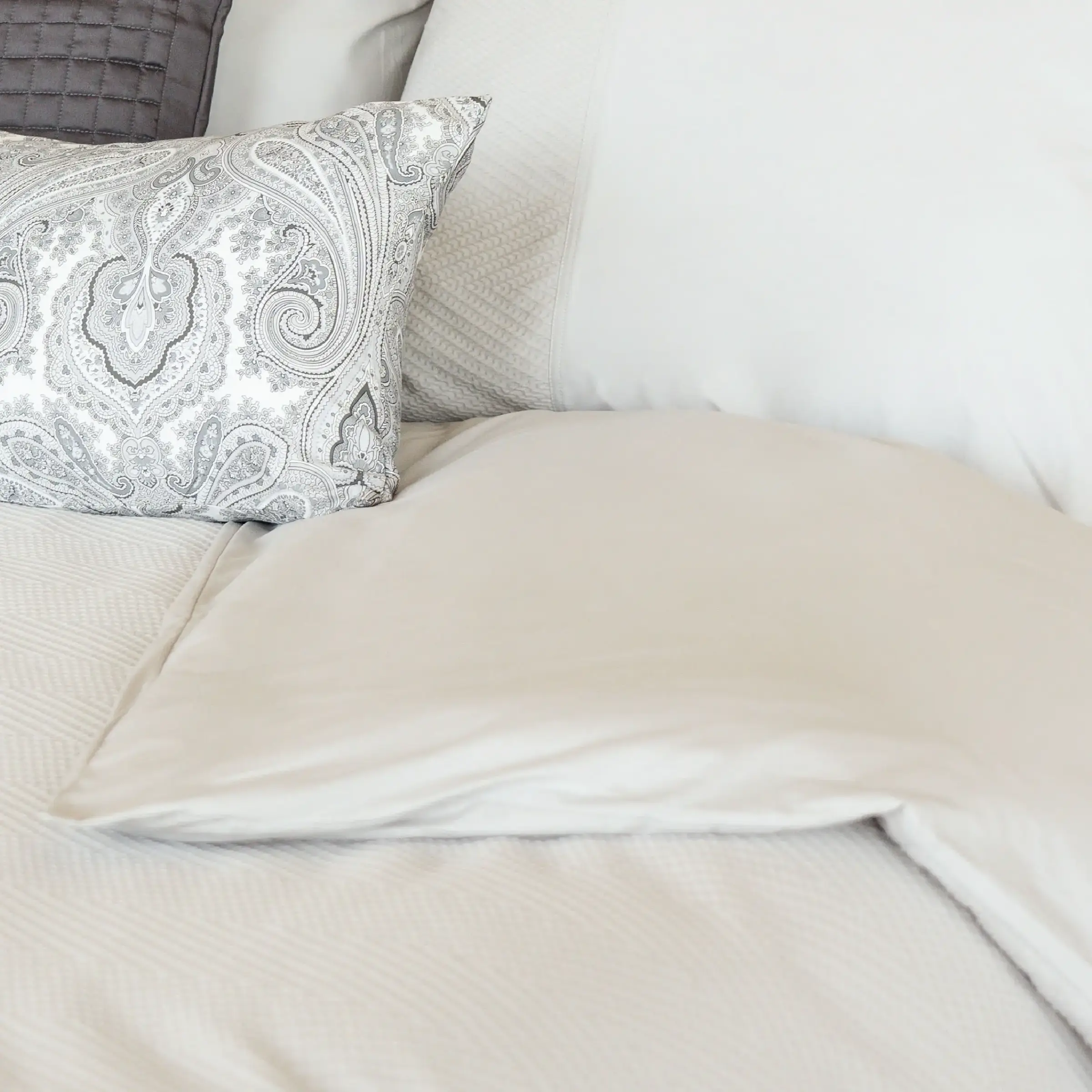 Dommelin Dekbedovertrekset Liva Percal 200TC Zilver