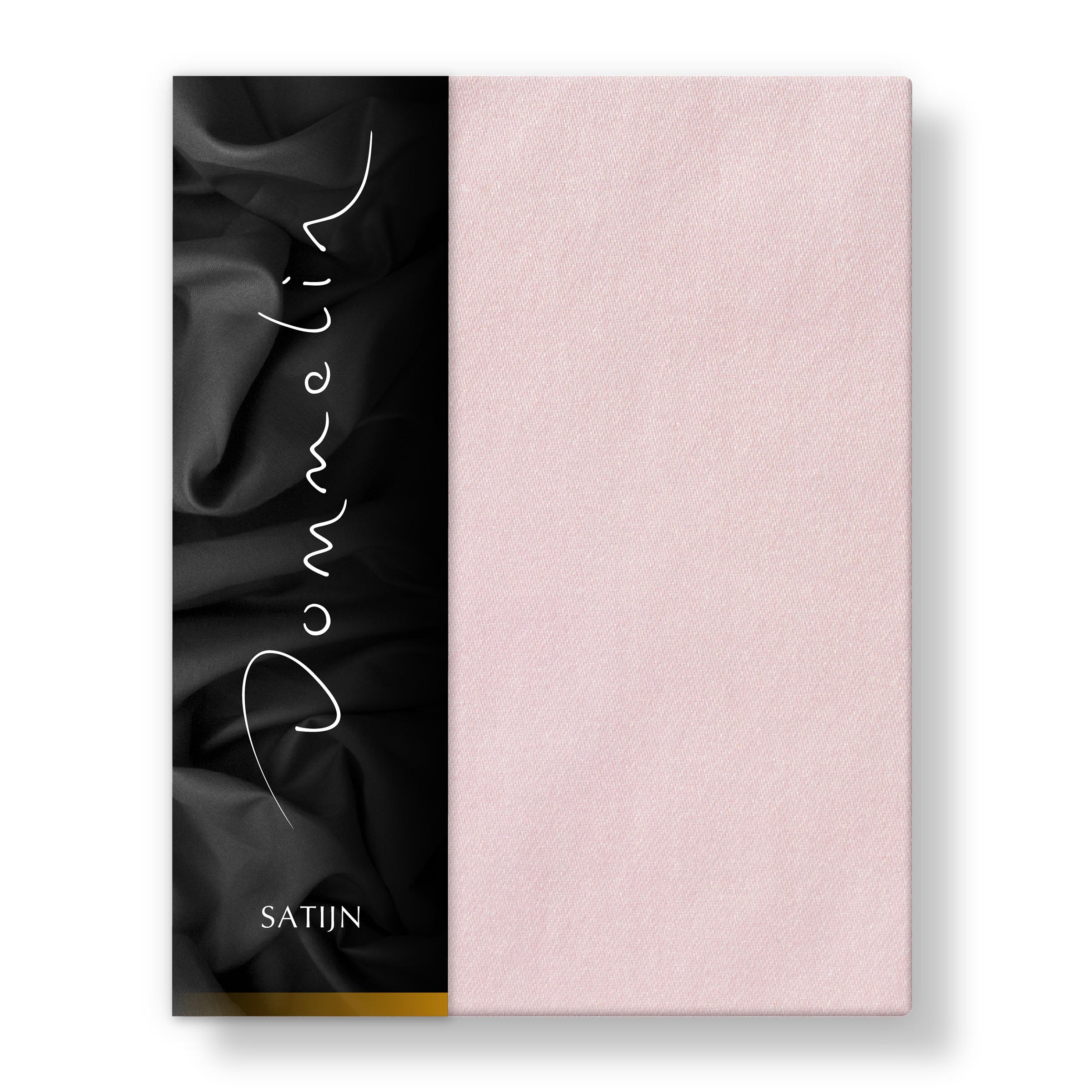 Dommelin Split Hoeslaken Hoge Hoek Satijn 300TC Lichtroze