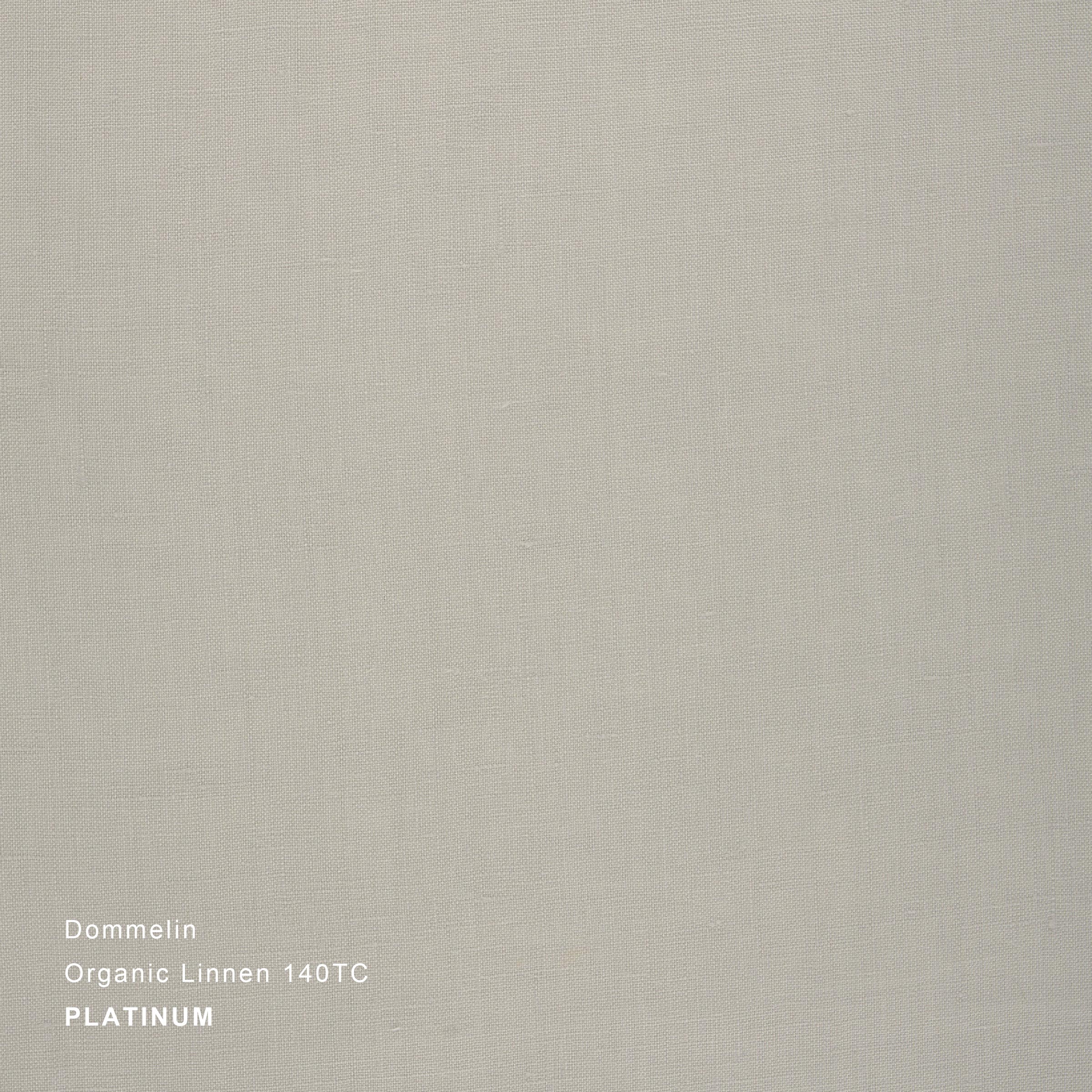 Dommelin Kussensloop Organic Linnen 140TC Platinum