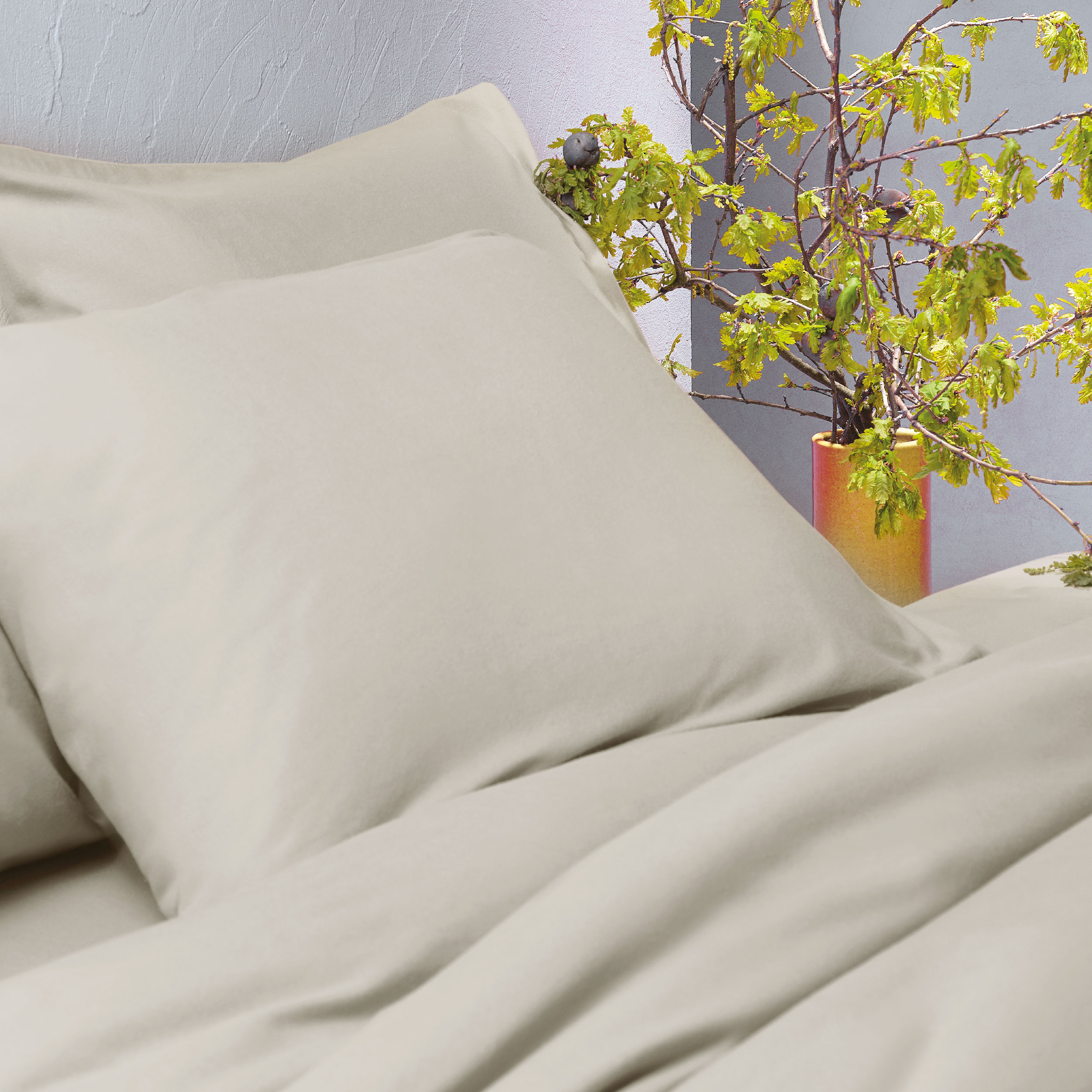 Dommelin Kussensloop Flanel Ecru