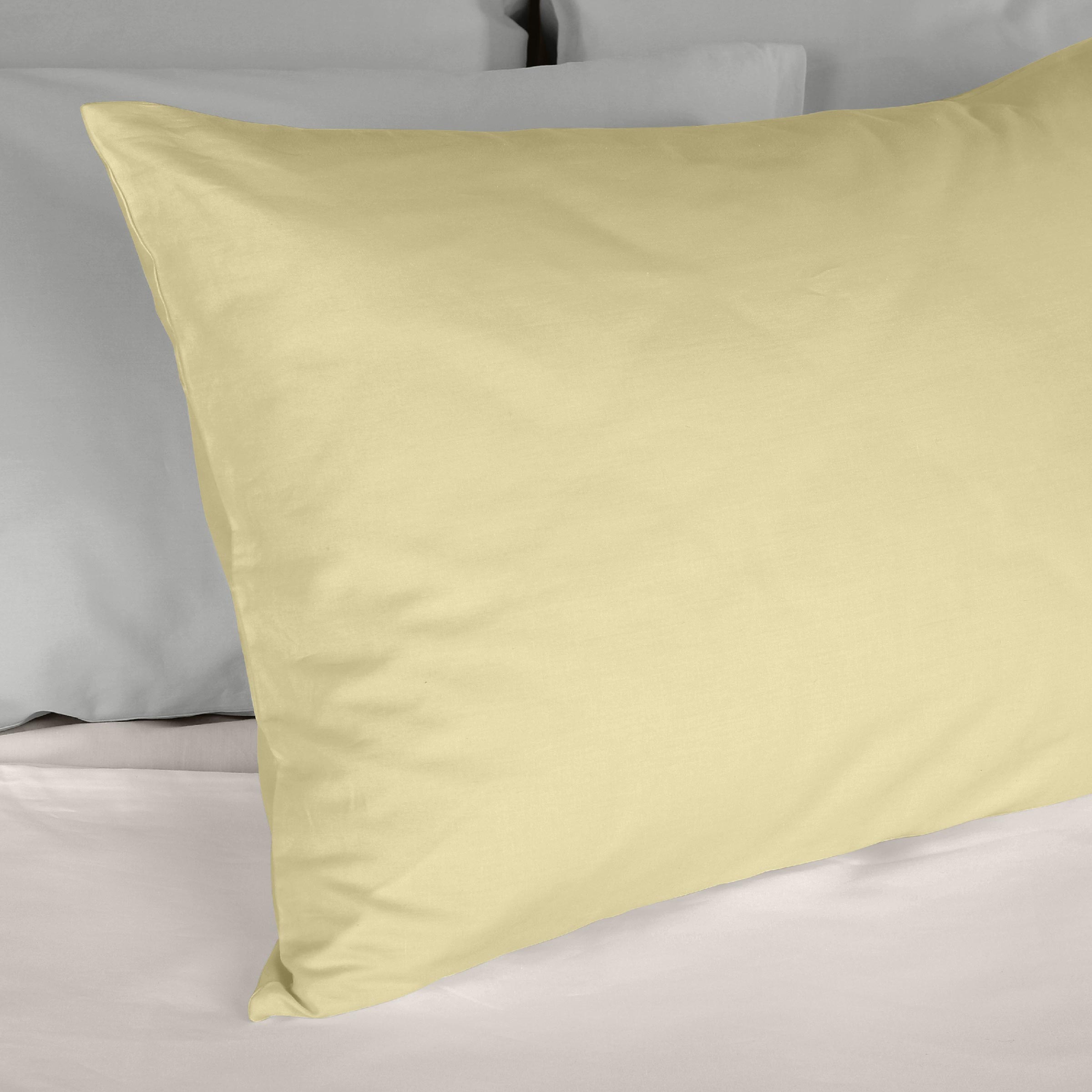 Dommelin Kussensloop Satijn 300TC Lichtgeel
