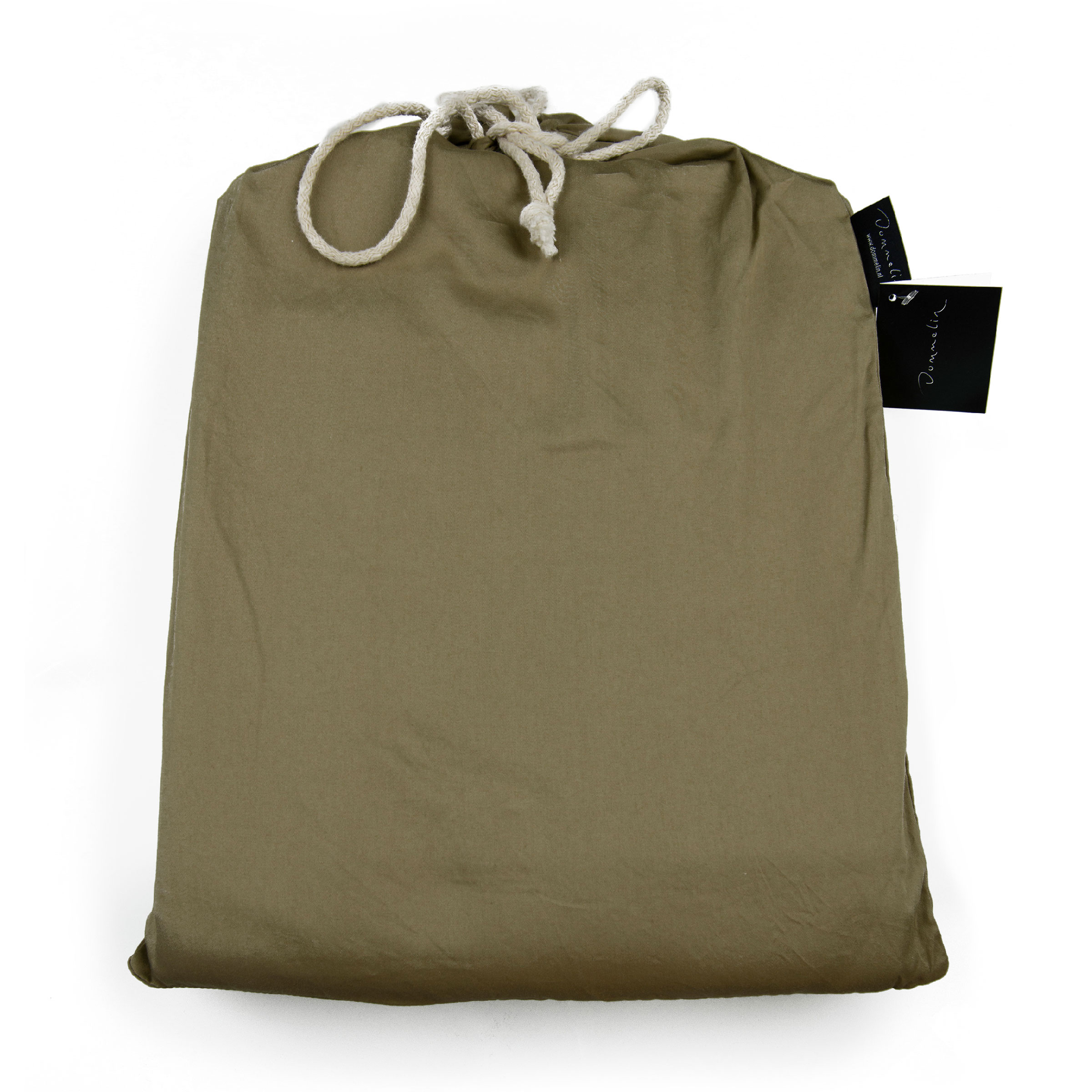 Dommelin Dekbedovertrekset Lavado Stonewashed Satijn 300TC Brons