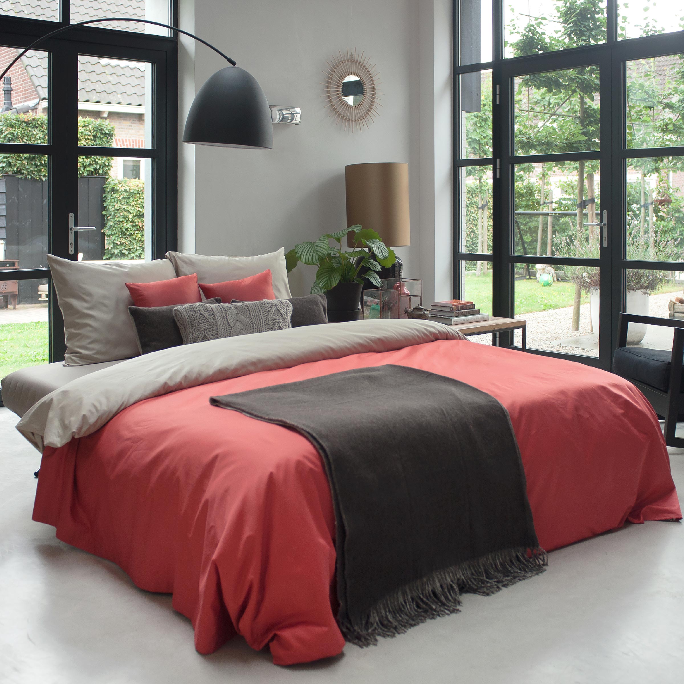 Dommelin Kussensloop Satijn 600TC Koraal