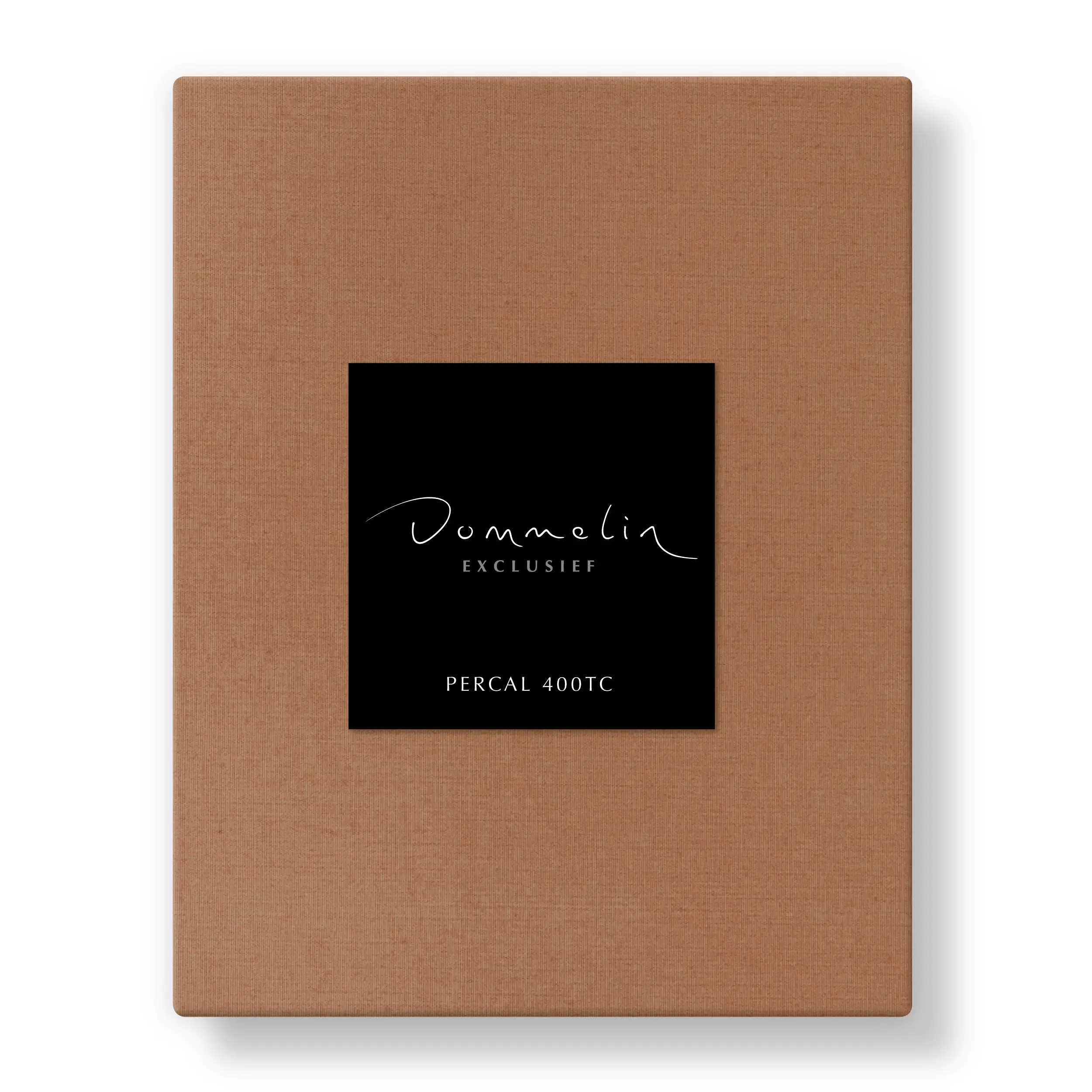 Dommelin Hoeslaken Percal 400TC Cognac