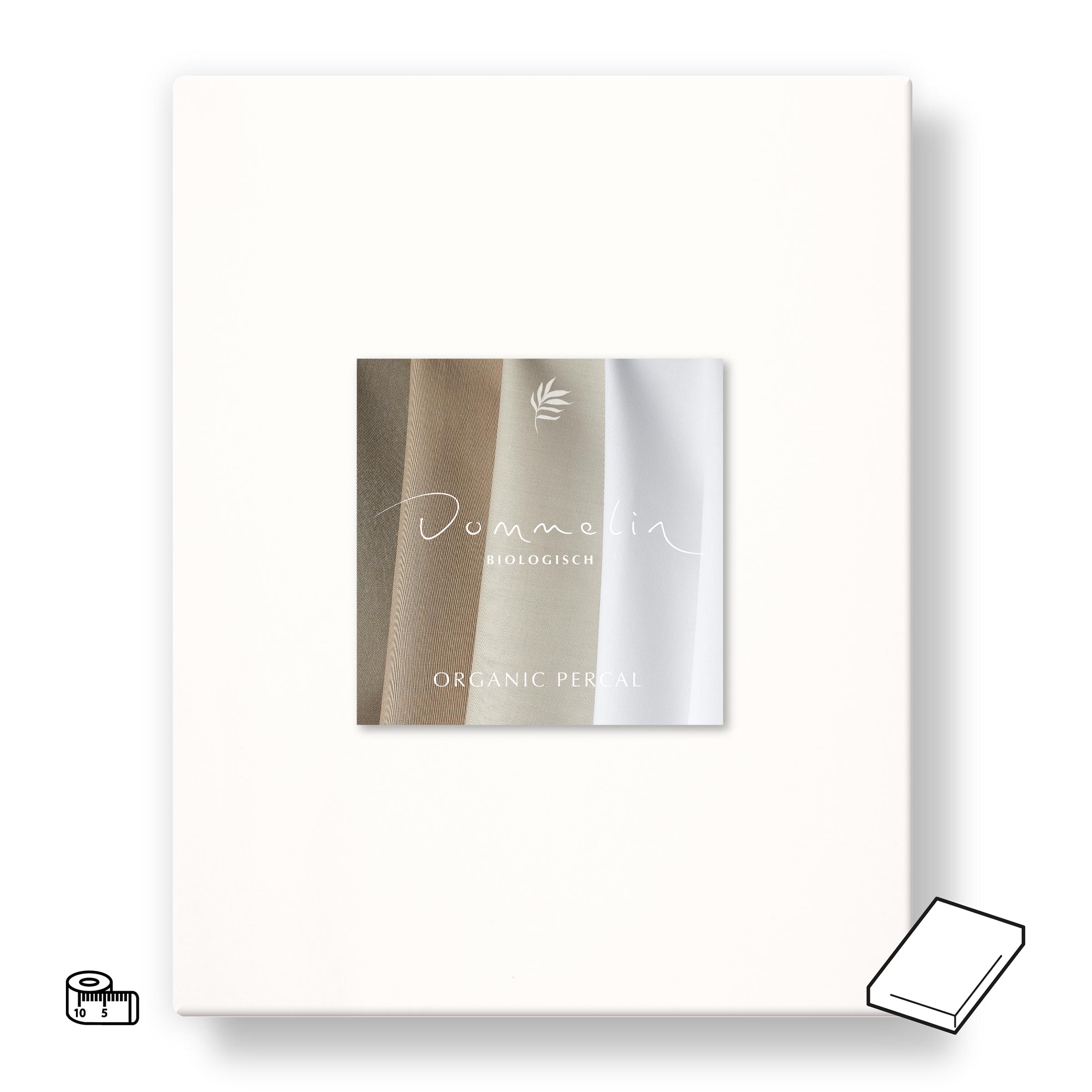 Dommelin Hoeslaken op Maat Organic Percal 200TC