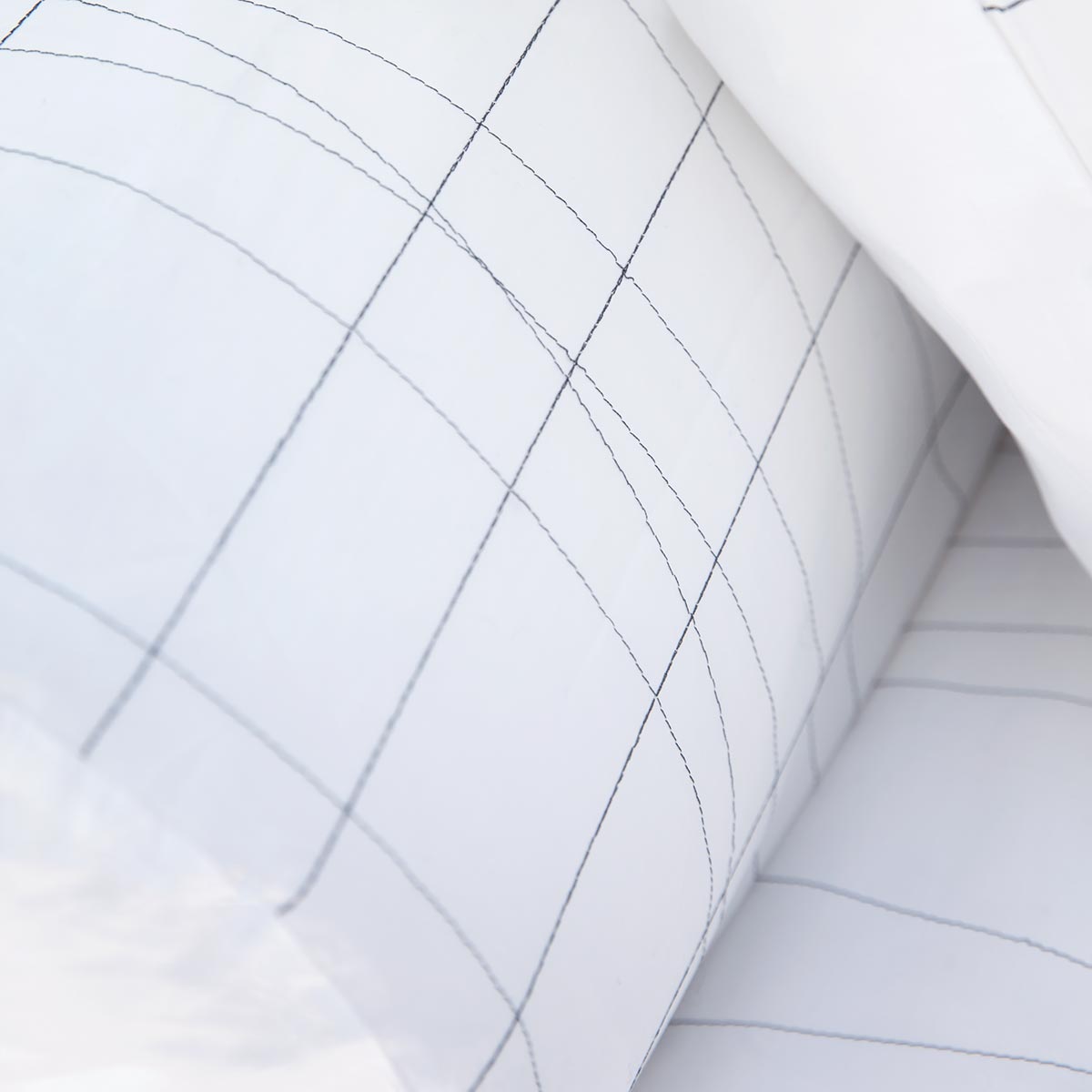 Mrs.Me Rolsloop Twine Percal 300TC Wit 25 x 90 cm