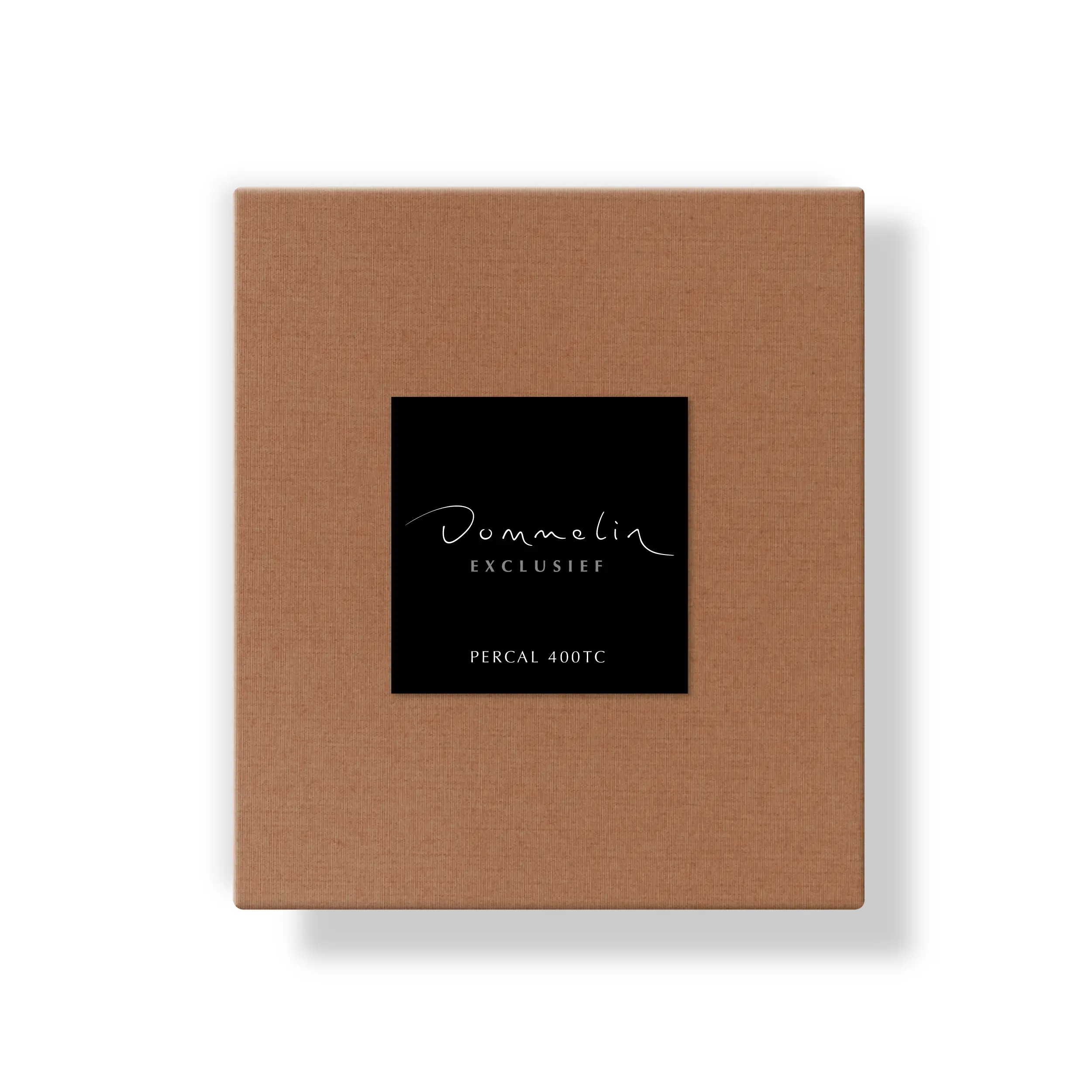 Dommelin Kussensloop Percal 400TC Cognac