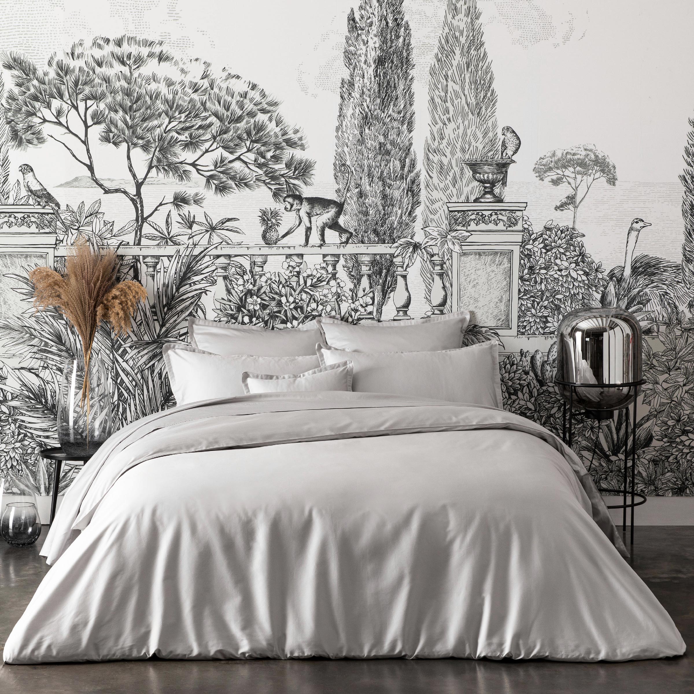 Alexandre Turpault Dekbedovertrek Teophile Organic Satijn 300TC Argent