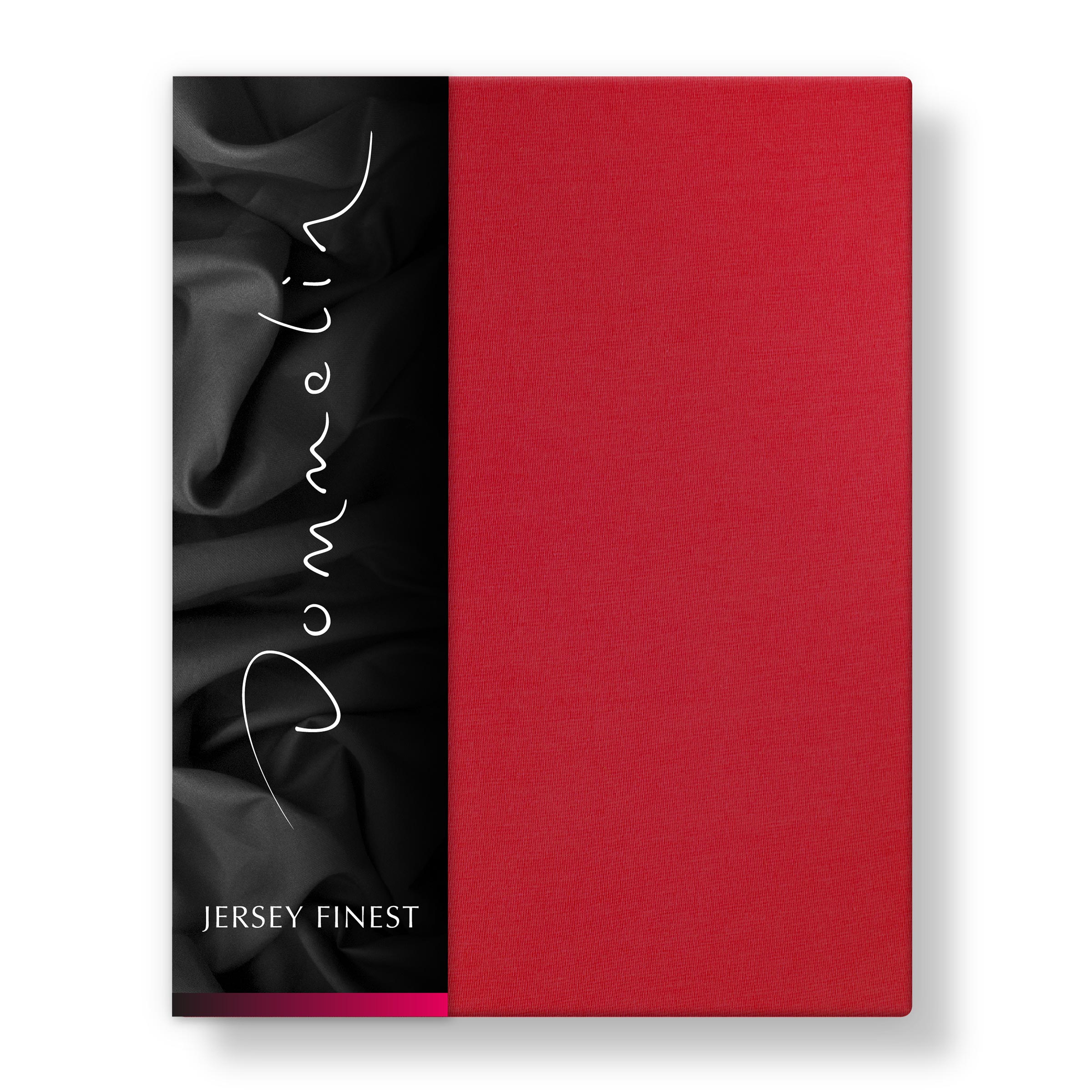 Dommelin Split Hoeslaken Jersey Finest Rood  