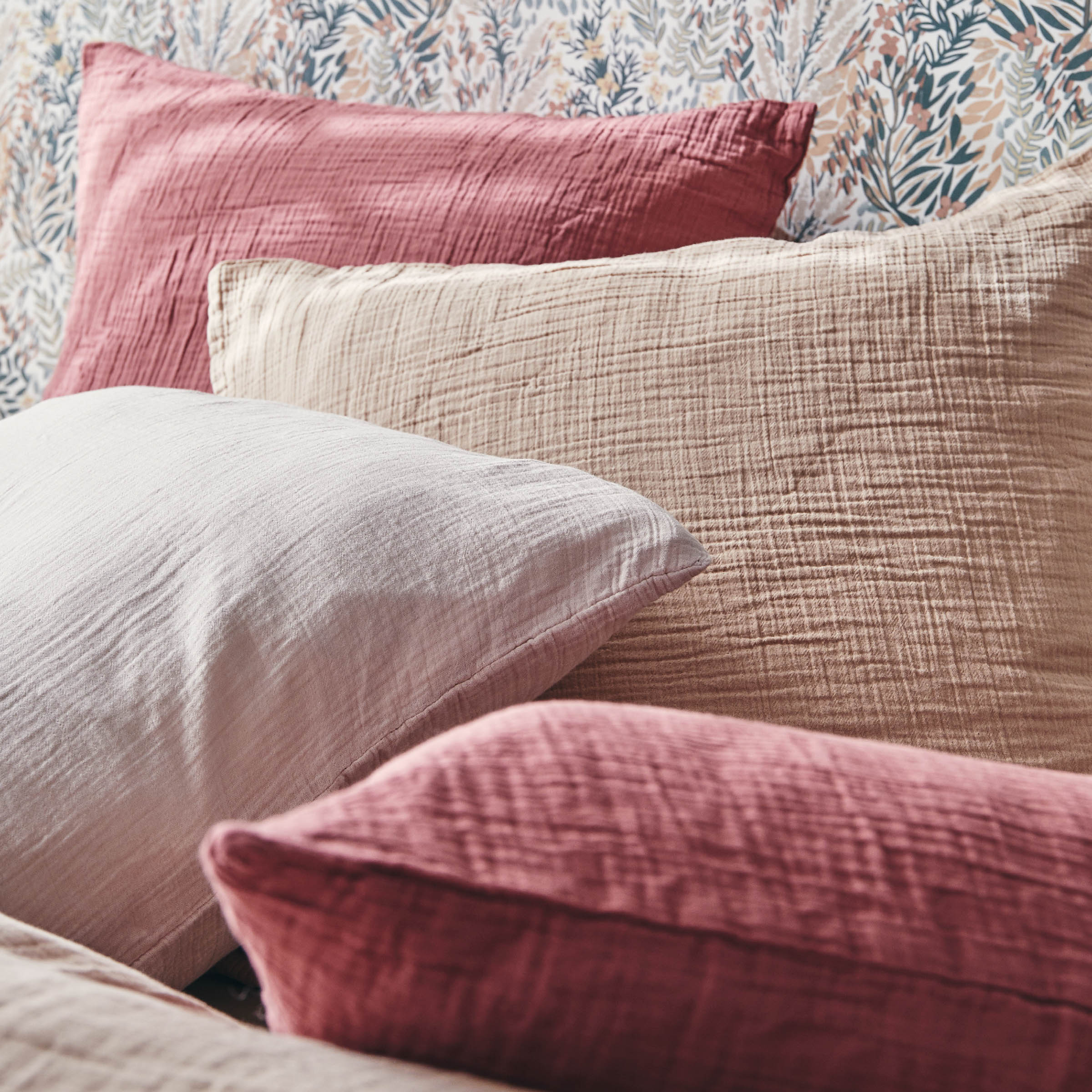 Essix Dekbedovertrek Set Tendresse Stonewashed Katoengaas 145TC Rose Canyon 