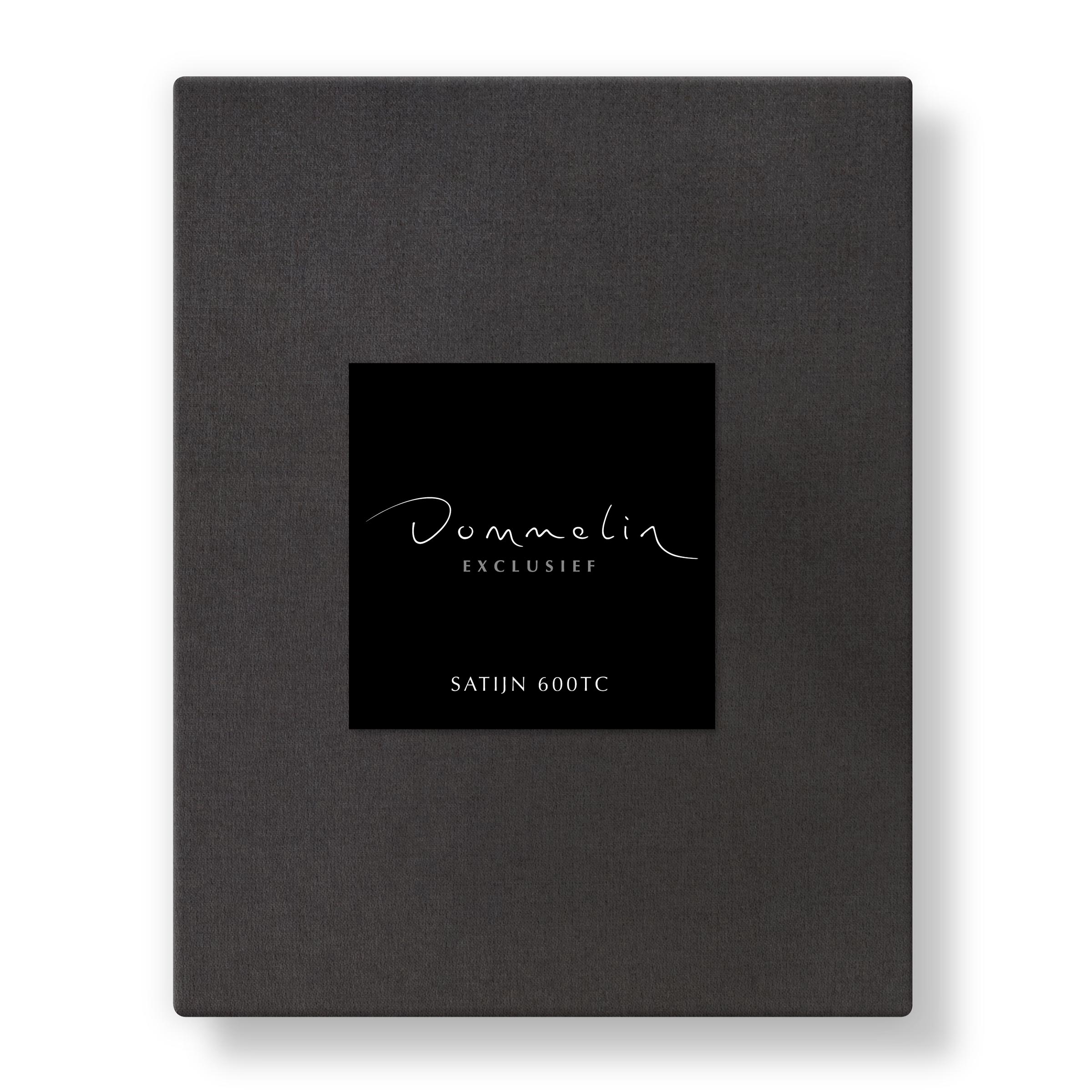 Dommelin Topper Hoeslaken Satijn 600TC Basalt