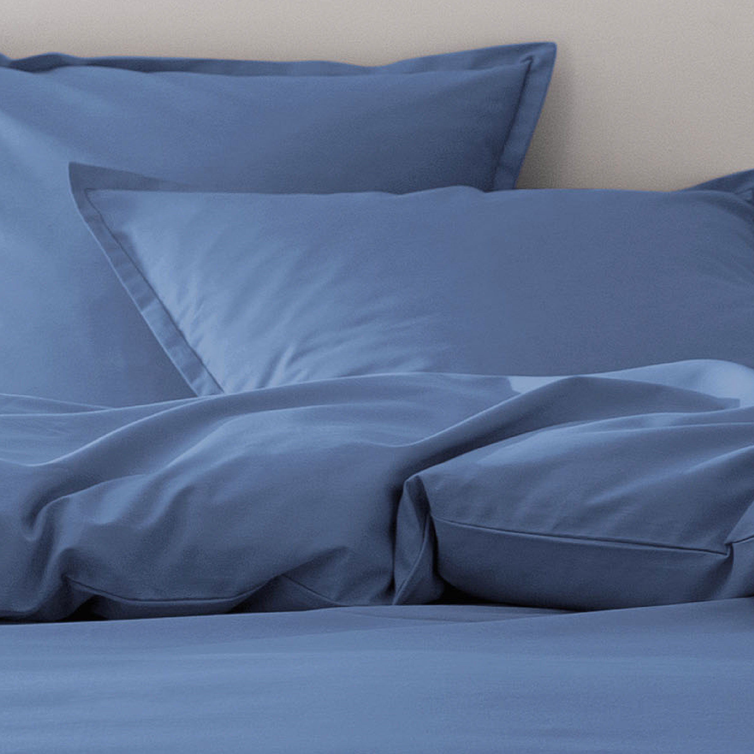 Essix Dekbedovertrek Set Tout Doux Katoen 145TC Denim 