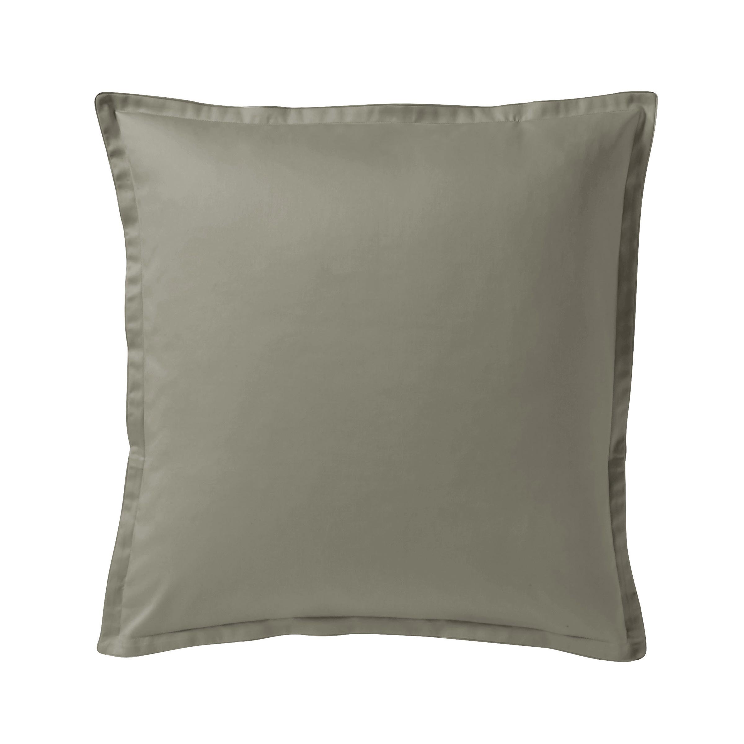 Alexandre Turpault Kussensloop Teophile Organic Satijn 300TC Kaki