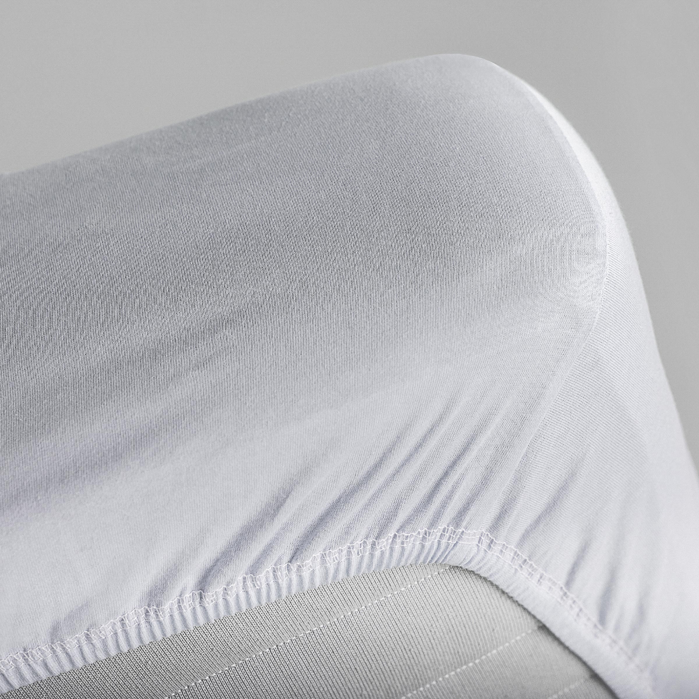 Dommelin Split Hoeslaken Jersey Deluxe Kobalt  