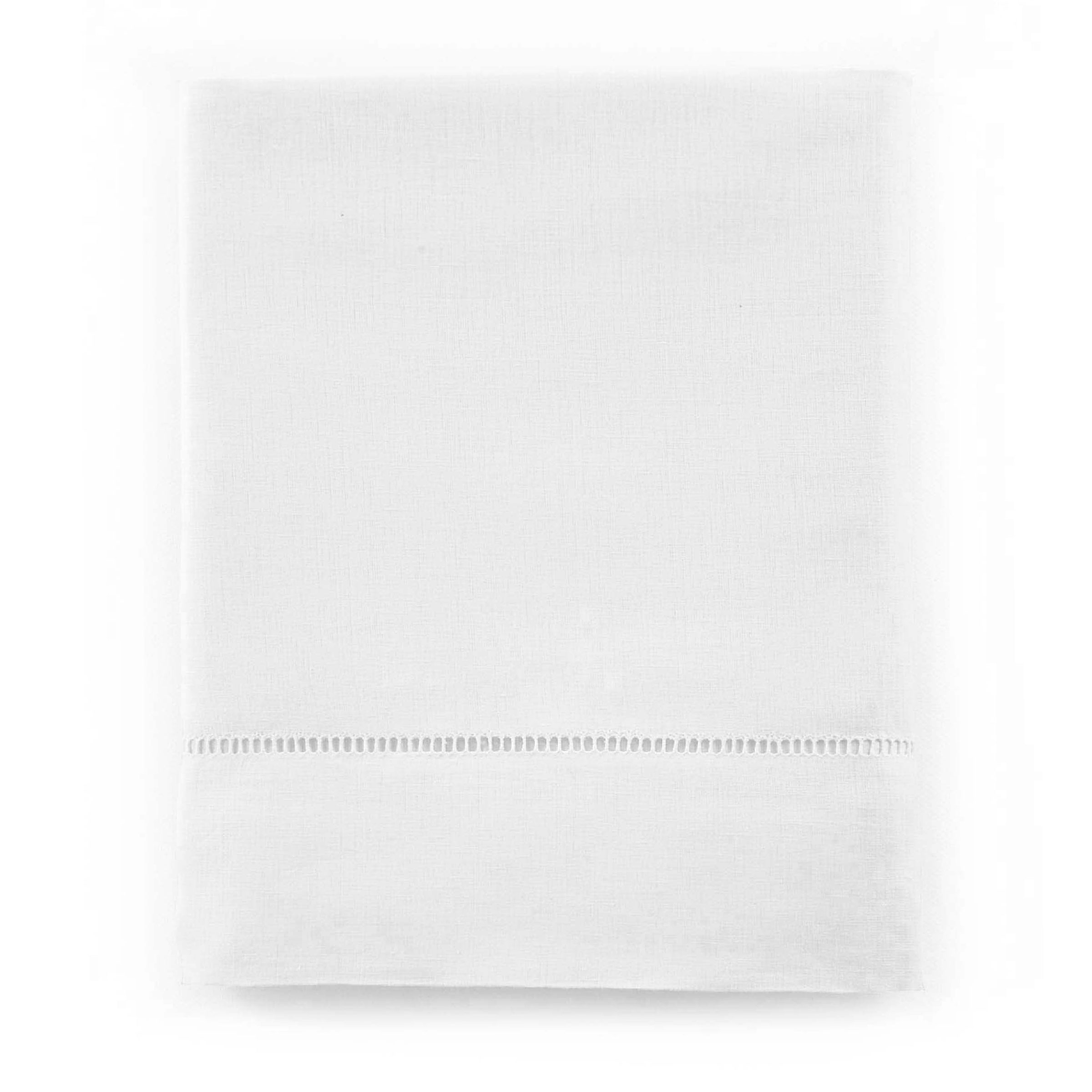 Alexandre Turpault Laken Venise Halflinnen Wit