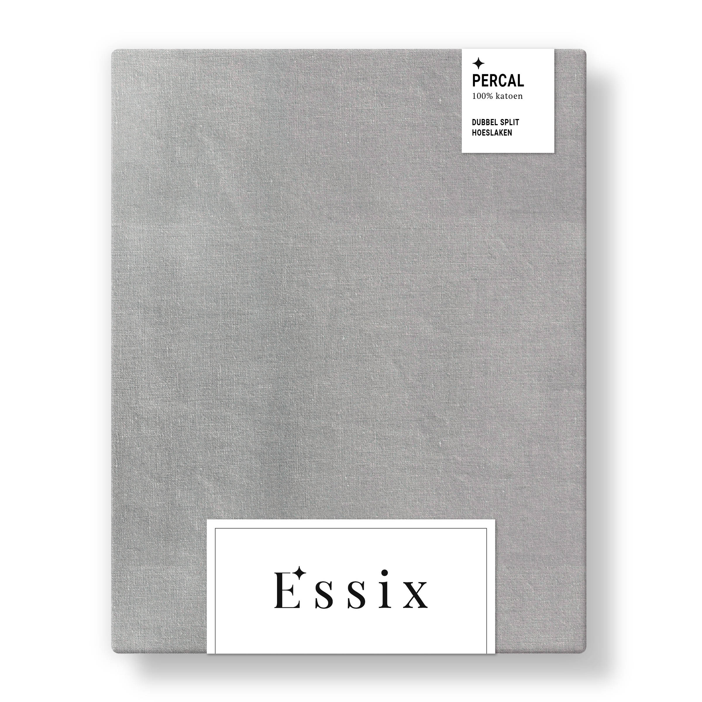 Essix Dubbel Split Hoeslaken Premiere Percal 200TC Galet