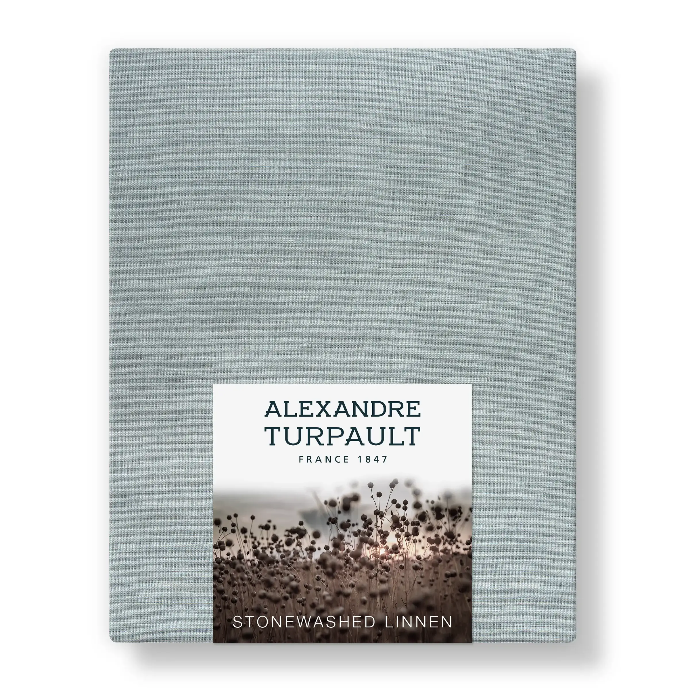 Alexandre Turpault Hoeslaken Hoge Hoek Nouvelle Vague Stonewashed Linnen Eau