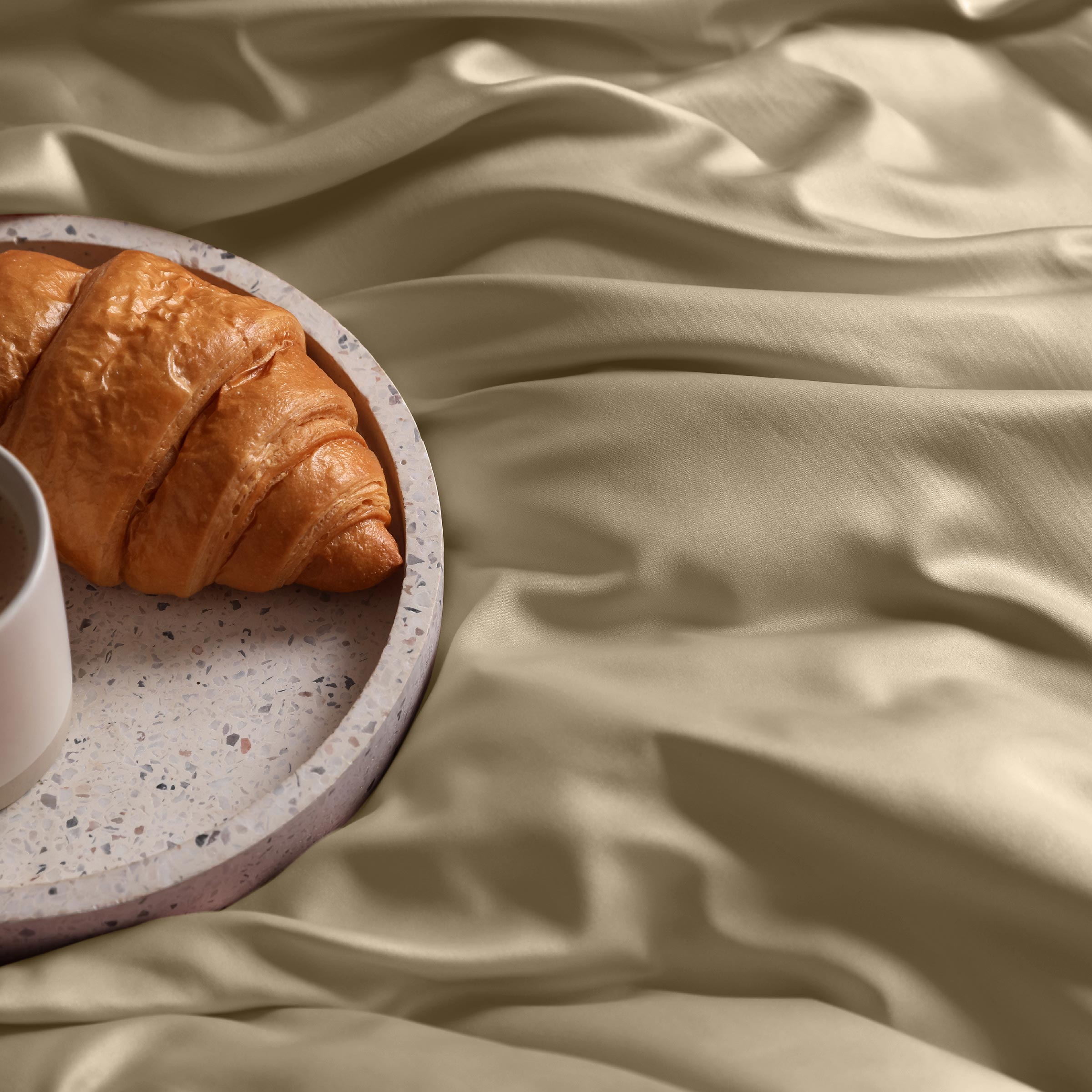 Dommelin Dekbedovertrek Set Satijn 300TC Cafe