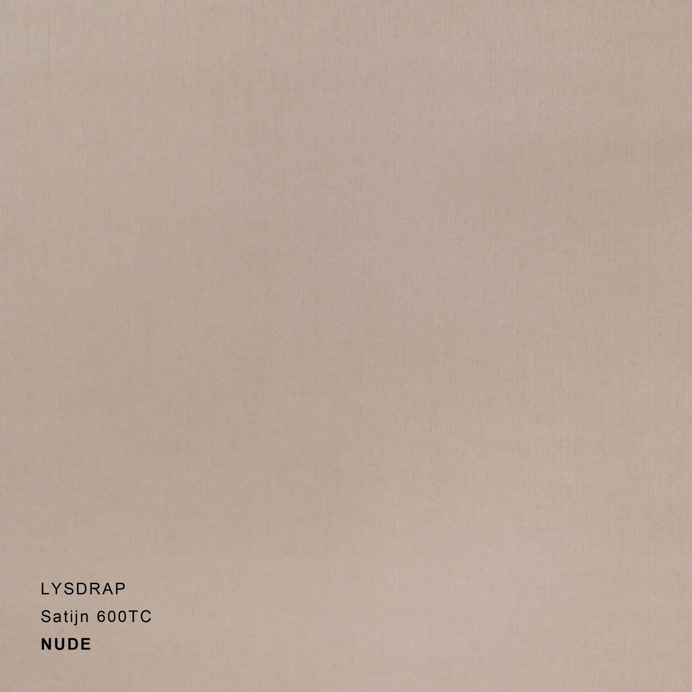 Lysdrap Topper Hoeslaken Satijn 600TC Nude