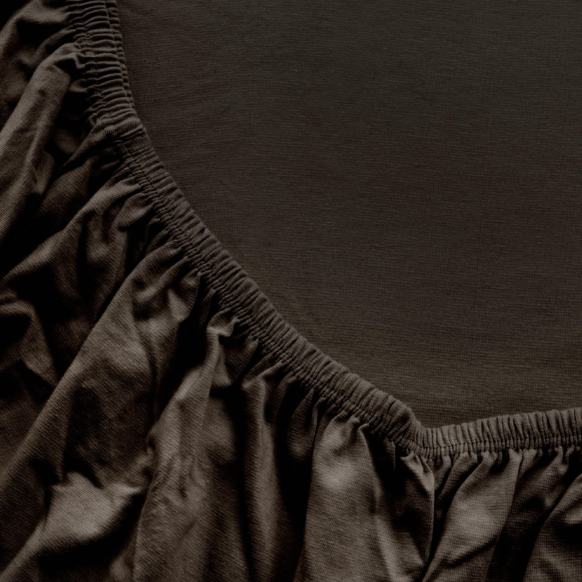 Dommelin Hoeslaken Jersey Deluxe Choco