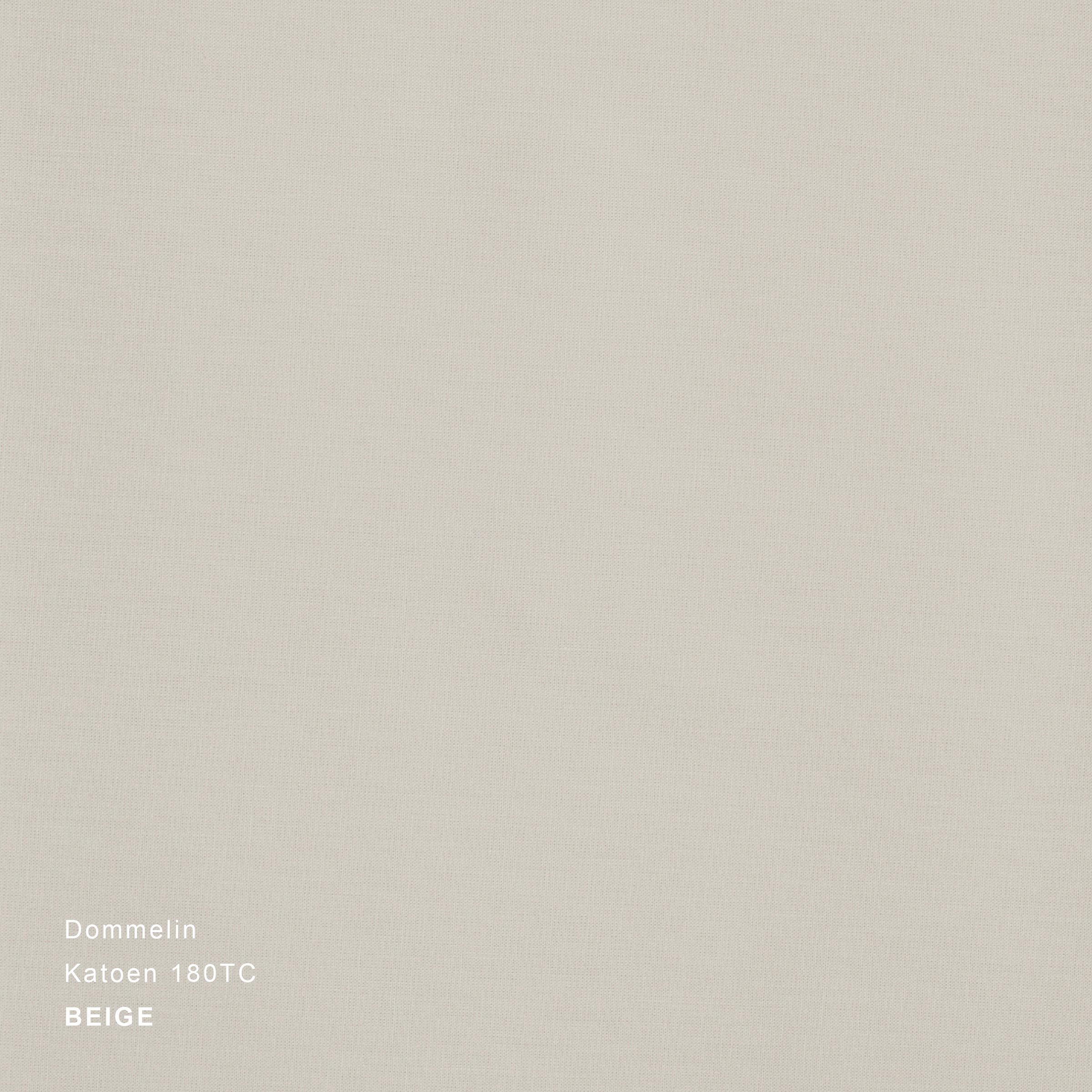 Dommelin Dekbedovertrek Katoen 180TC Beige