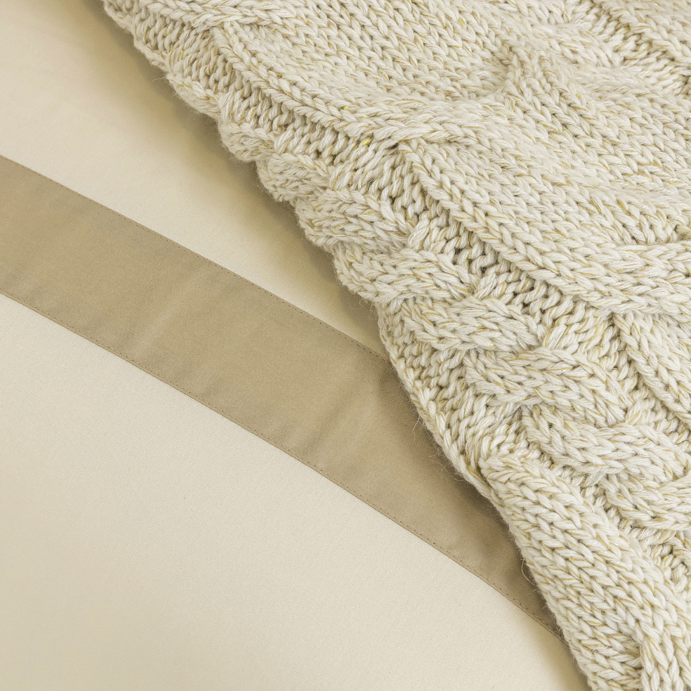 Dommelin Dekbedovertrekset Listra Satijn 300TC Beige - Kaki