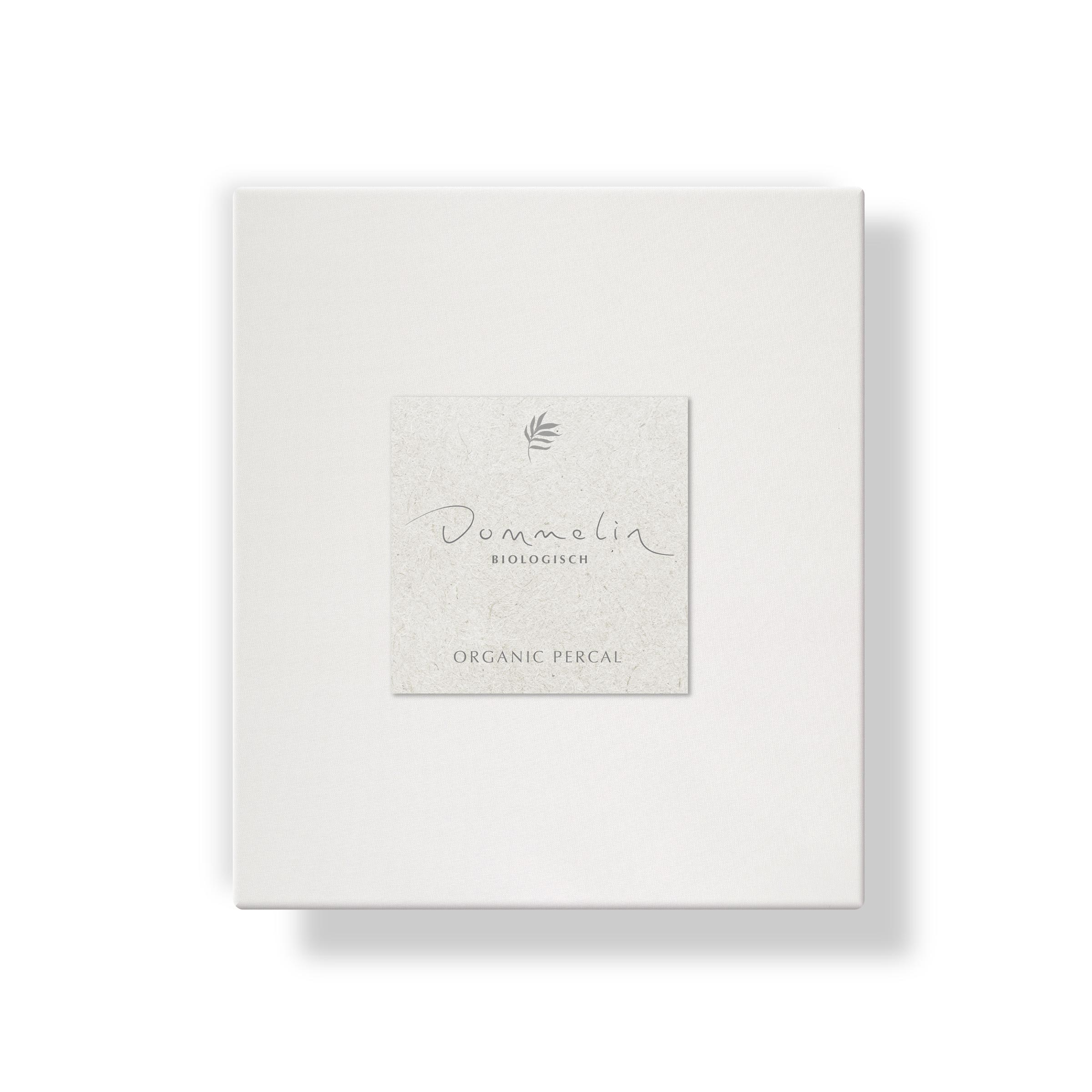 Dommelin Kussensloop Organic Percal 200TC Wolwit