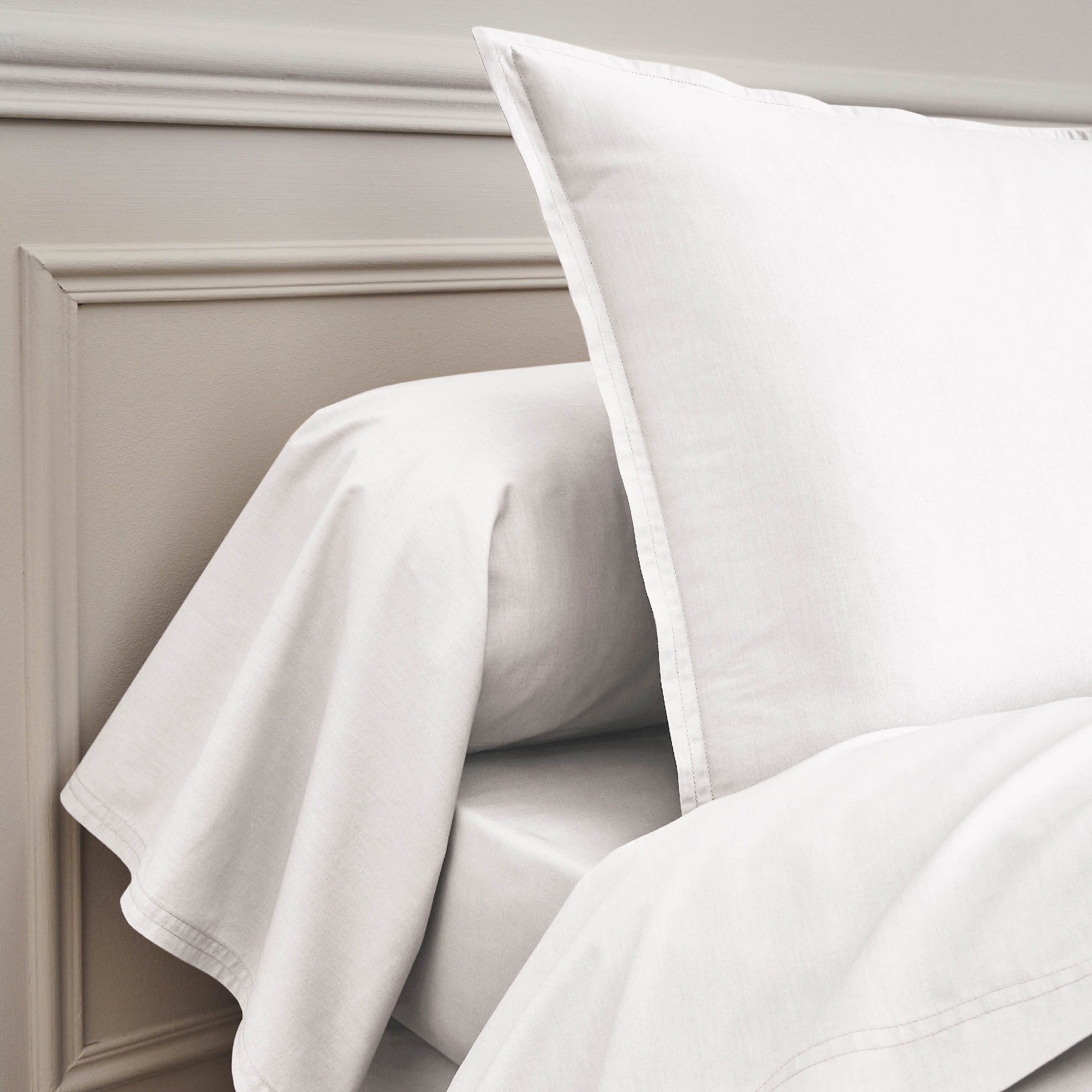 Essix Kussensloop Premiere Percal 200TC Wit