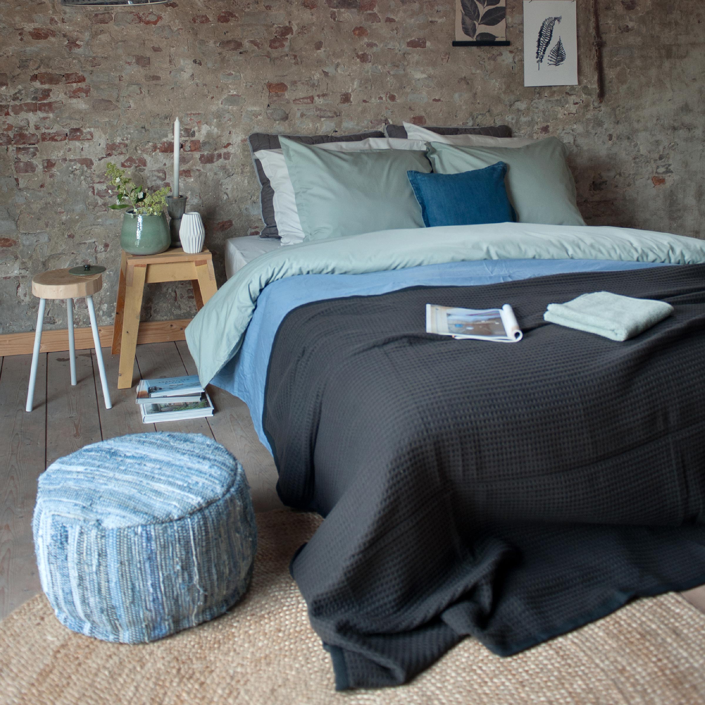 Dommelin Dekbedovertrek Set Percal 400TC Zink 