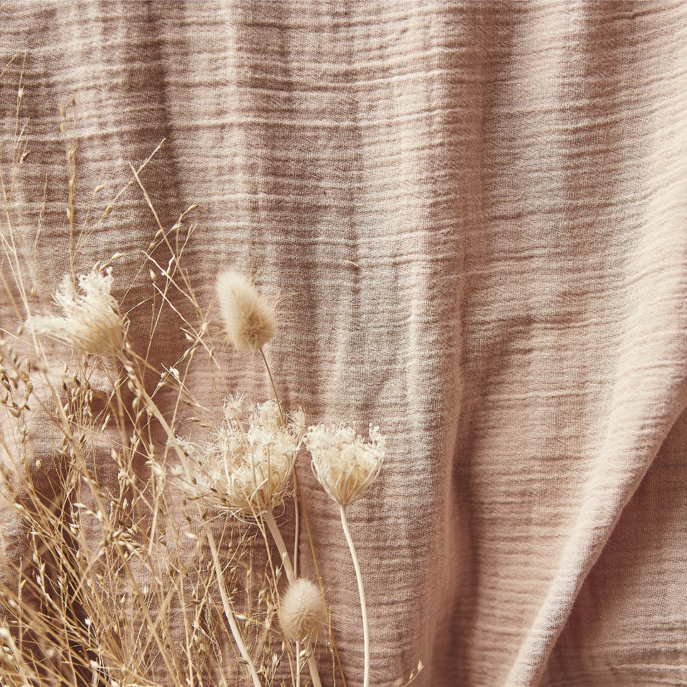 Essix Dekbedovertrek Set Tendresse Stonewashed Katoengaas 145TC Beige 