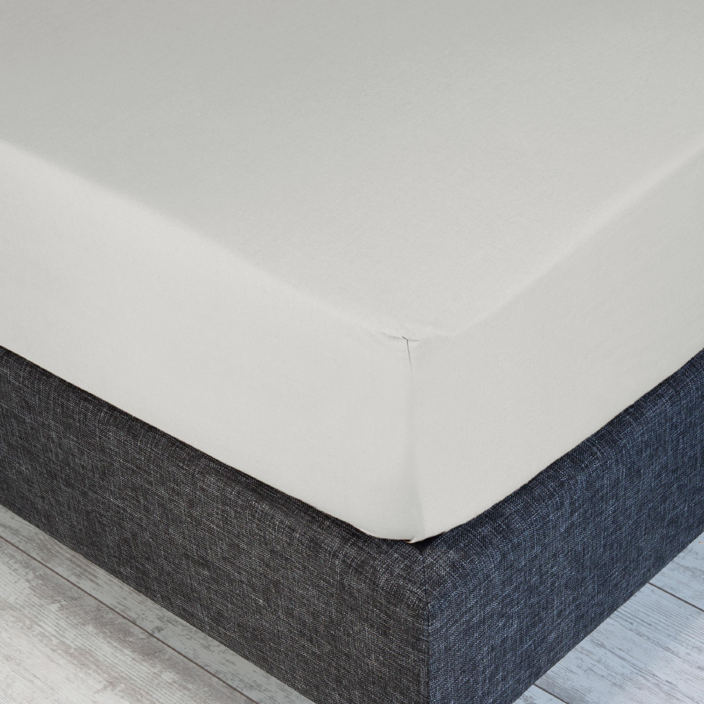 Dommelin Hoeslaken Hoge Hoek Satijn 300TC Ecru