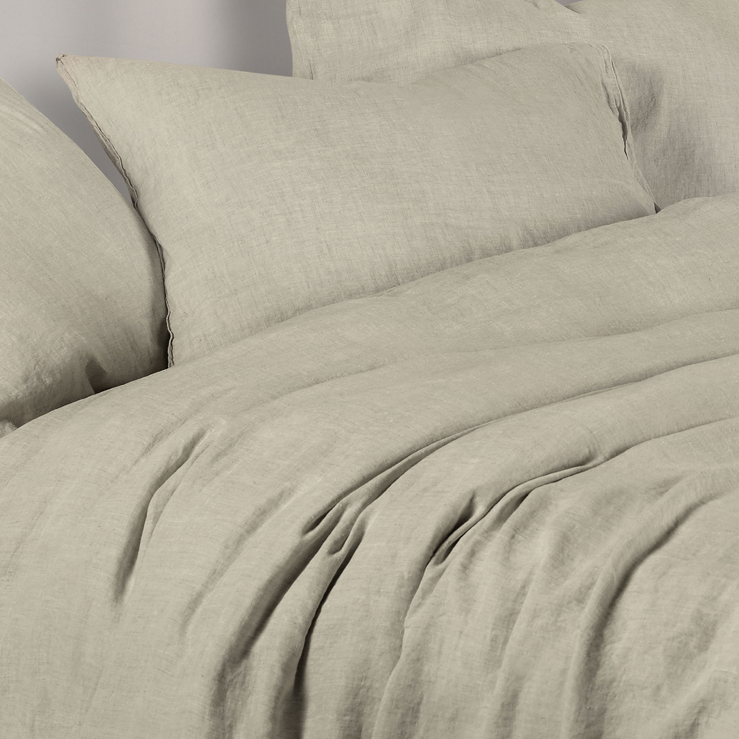 Dommelin Dekbedovertrekset Tough Stonewashed Linnen Naturel