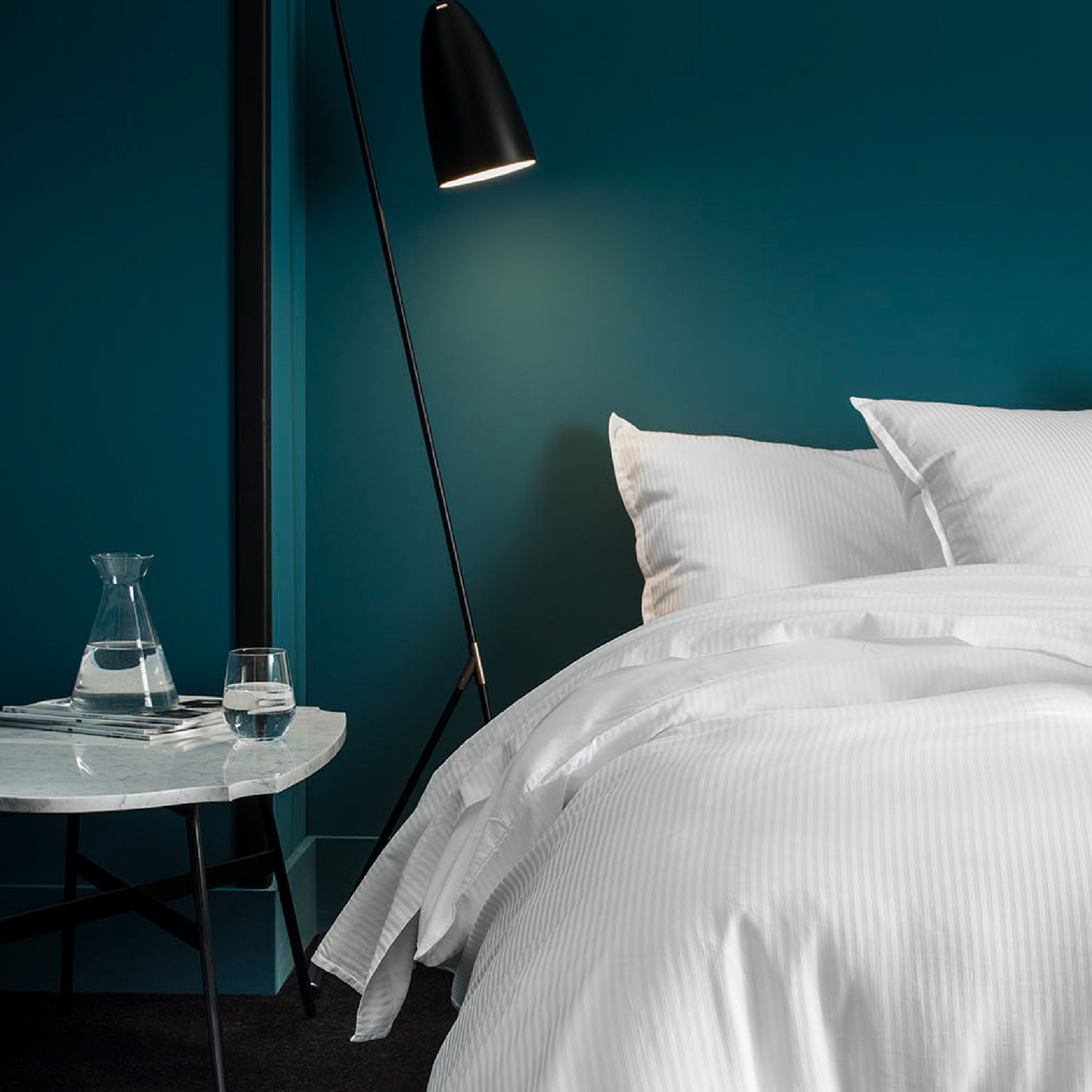 Essix Dekbedovertrek Set Grand Hotel Jacquard Satijn 300TC Wit 