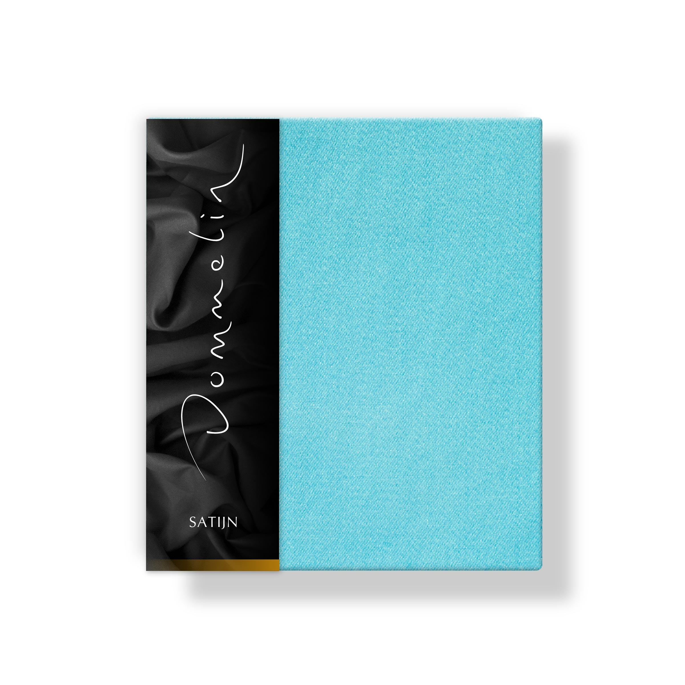 Dommelin Kussensloop Satijn 300TC Aquamarijn