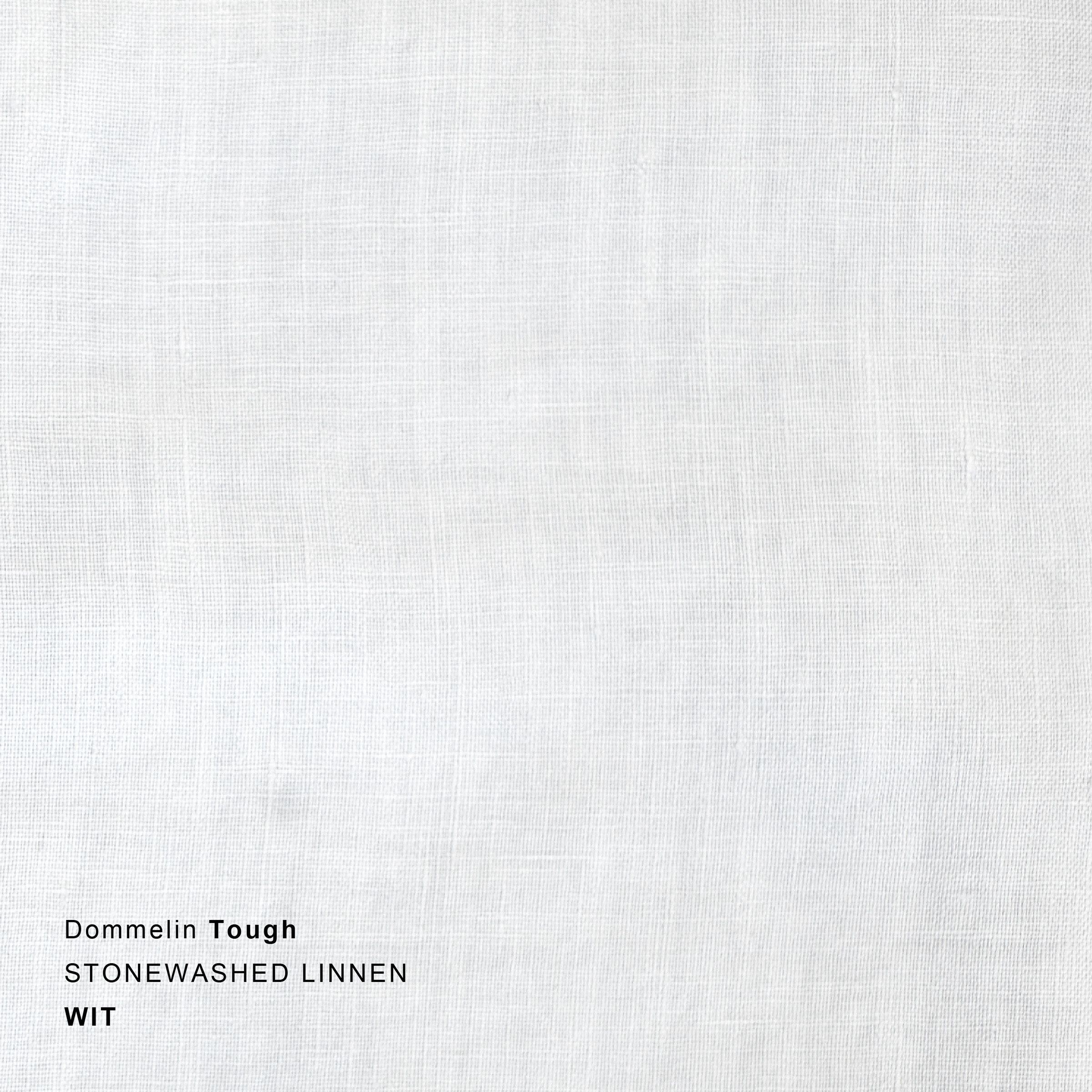 Dommelin Dekbedovertrekset Tough Stonewashed Linnen Wit