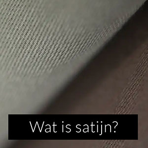 Wat is satijn?