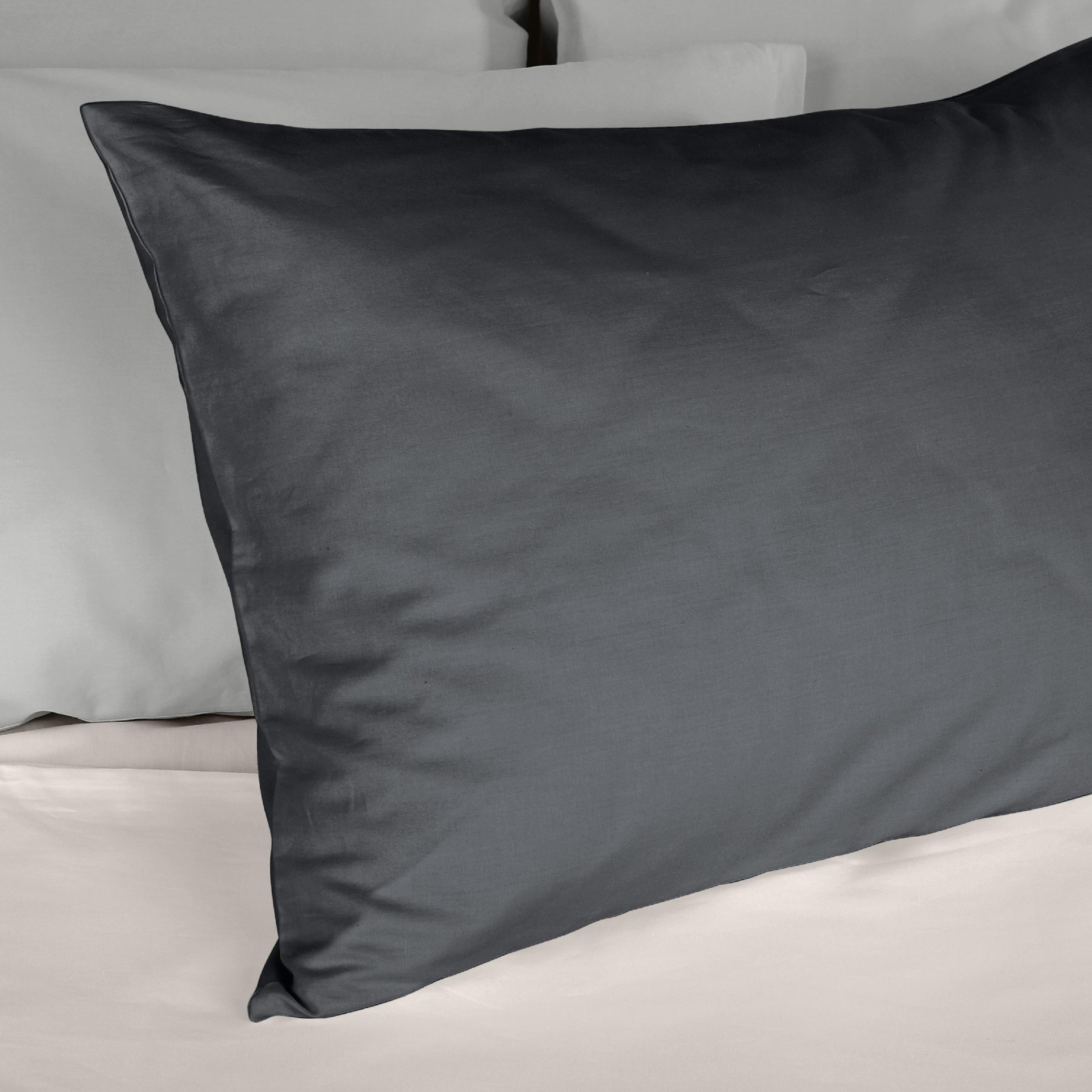 Dommelin Kussensloop Satijn 300TC Olifantgrijs