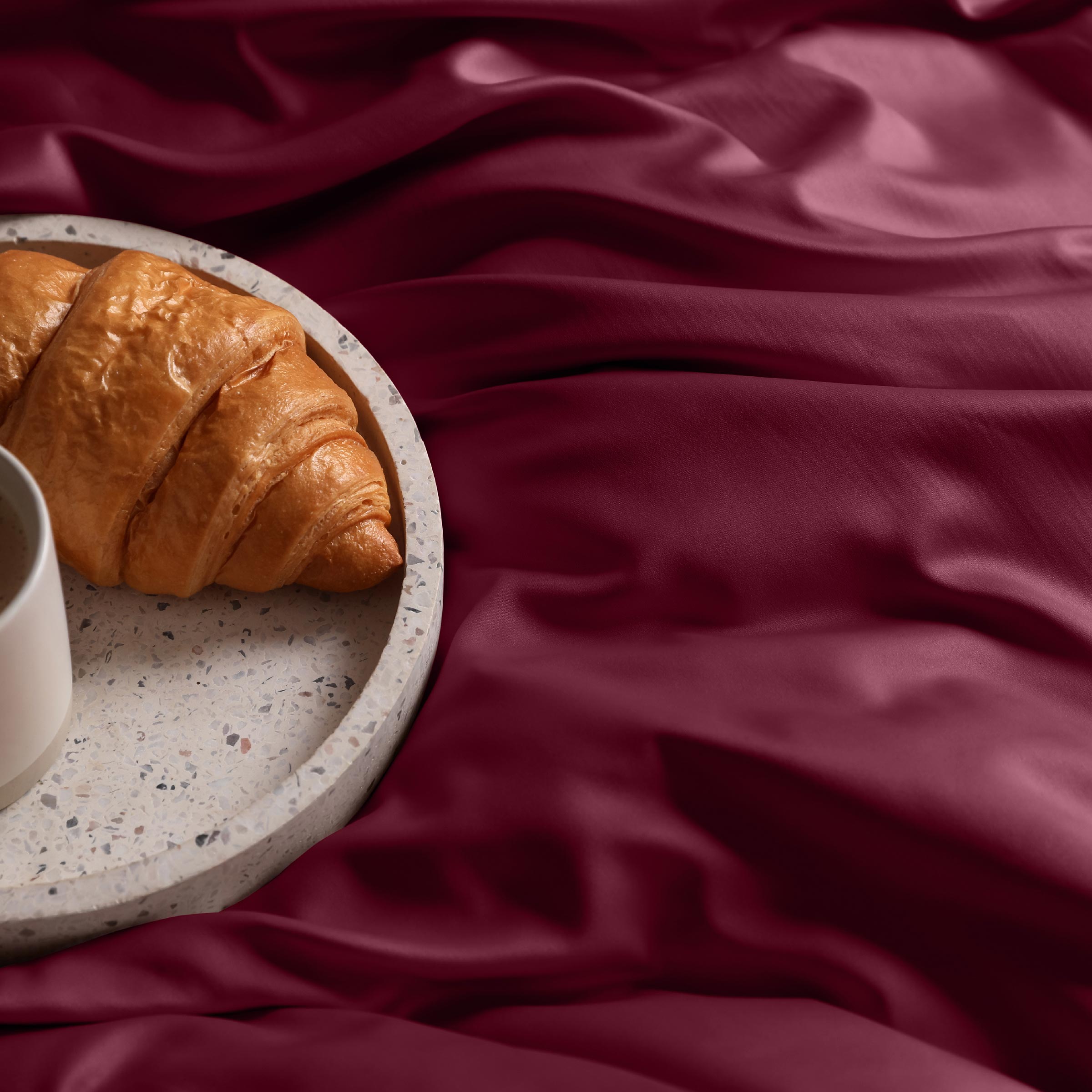 Dommelin Dekbedovertrek Set Satijn 300TC Rosso 