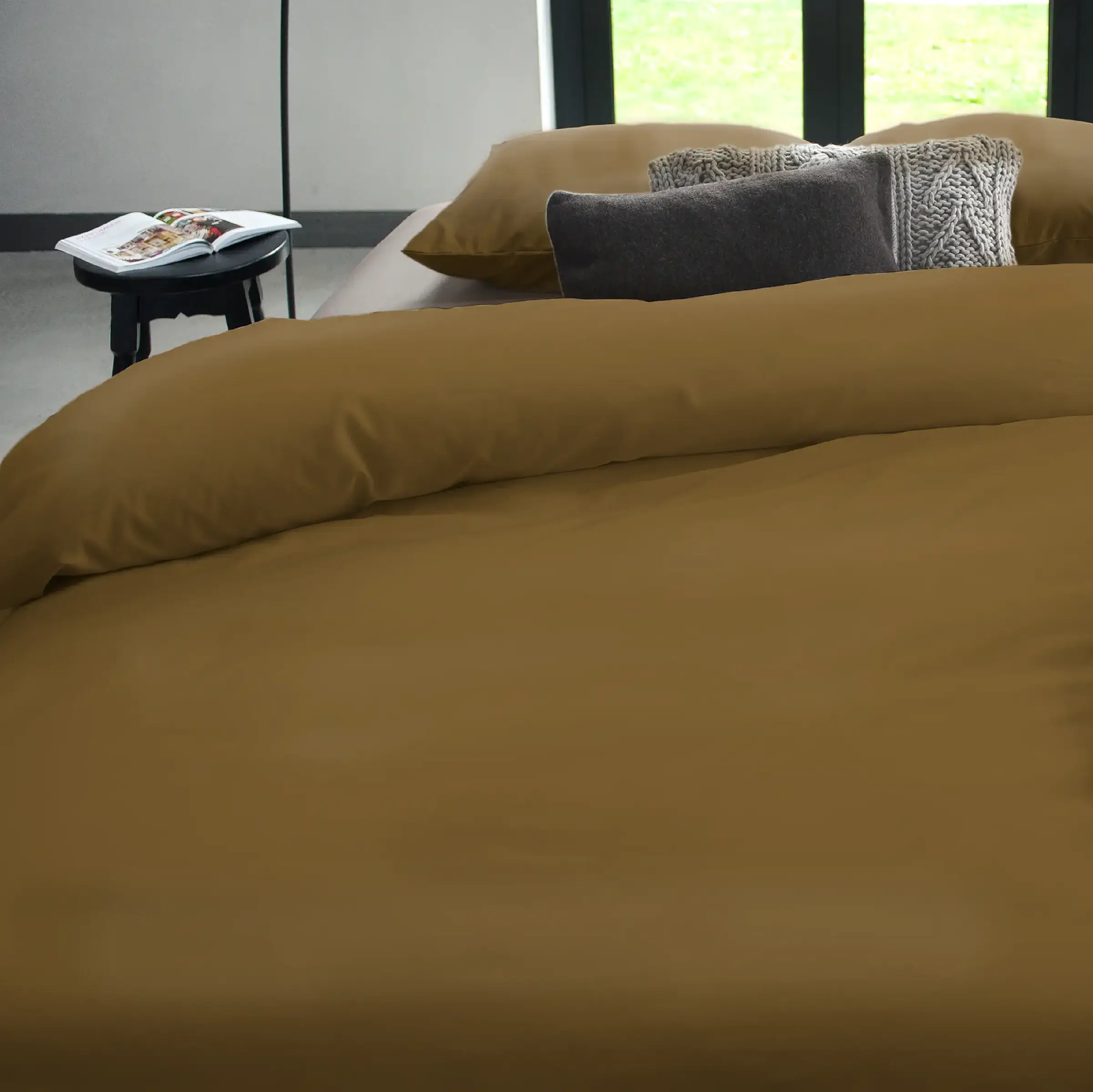 Dommelin Kussensloop Satijn 600TC Saffraan